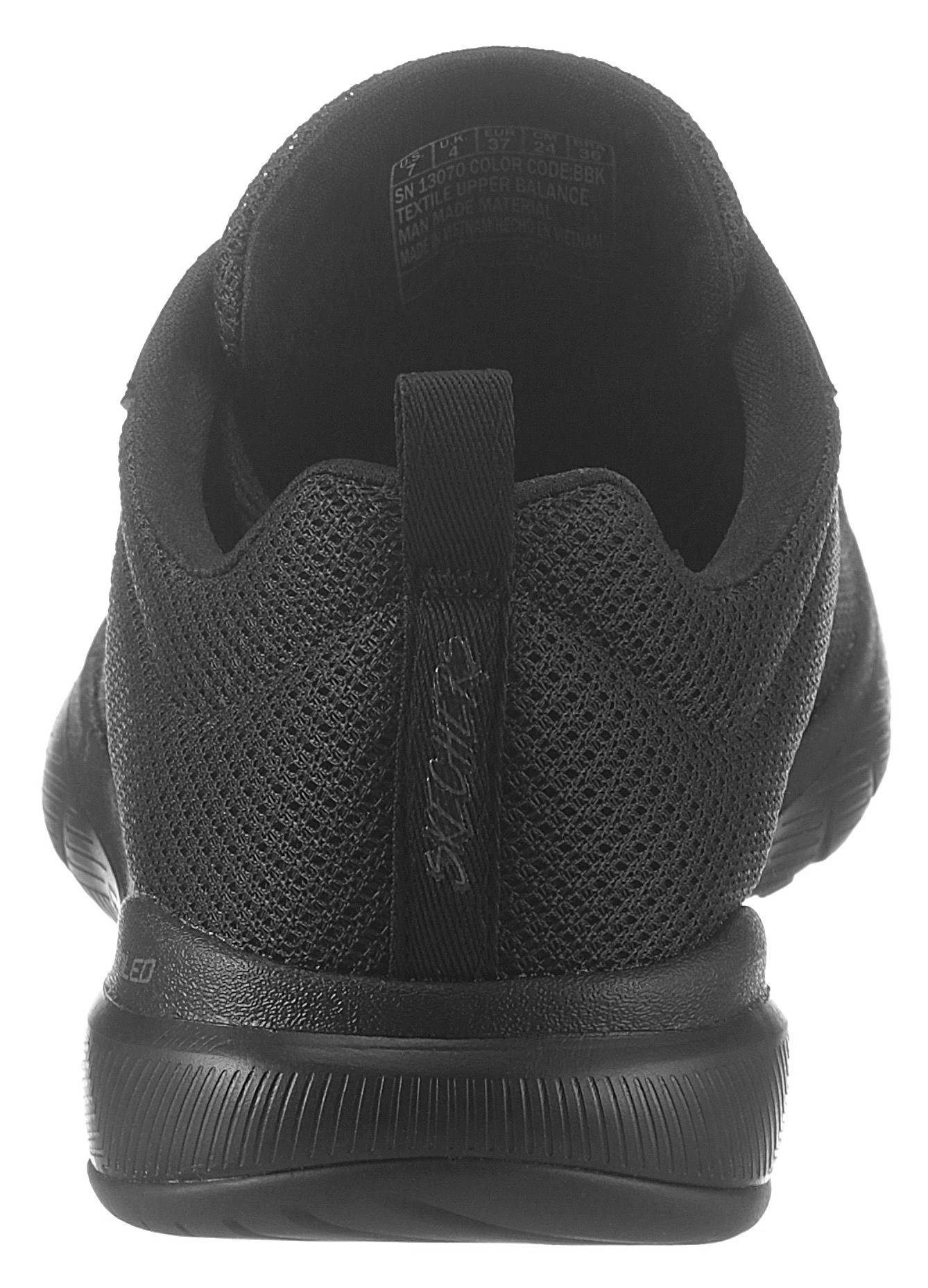 Skechers Flex Appeal Ausstattung Memory Foam mit 3.0 First Insight Sneaker - black
