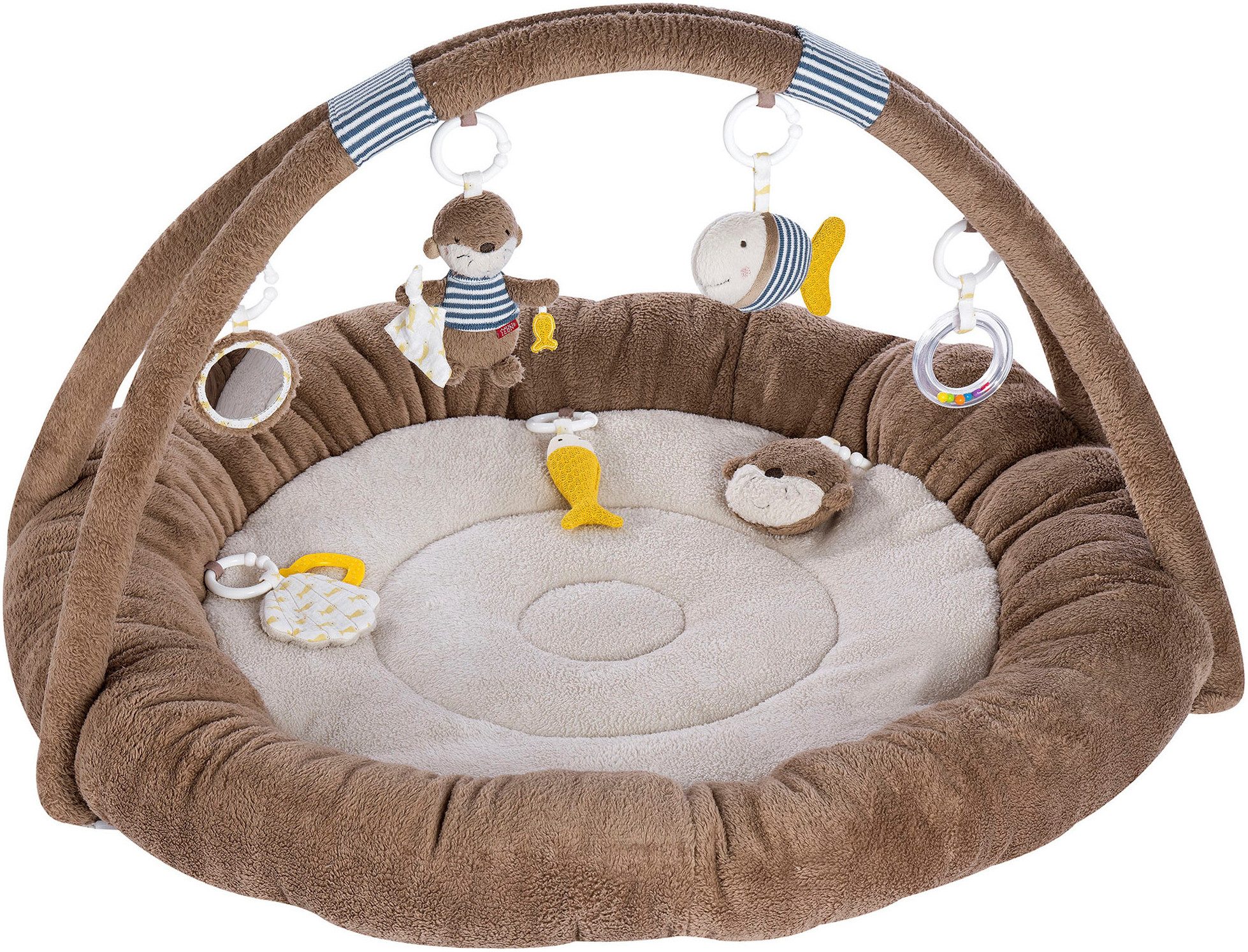 Fehn Baby Gym Otter Theo, 3-D-Activity-Nest Otter