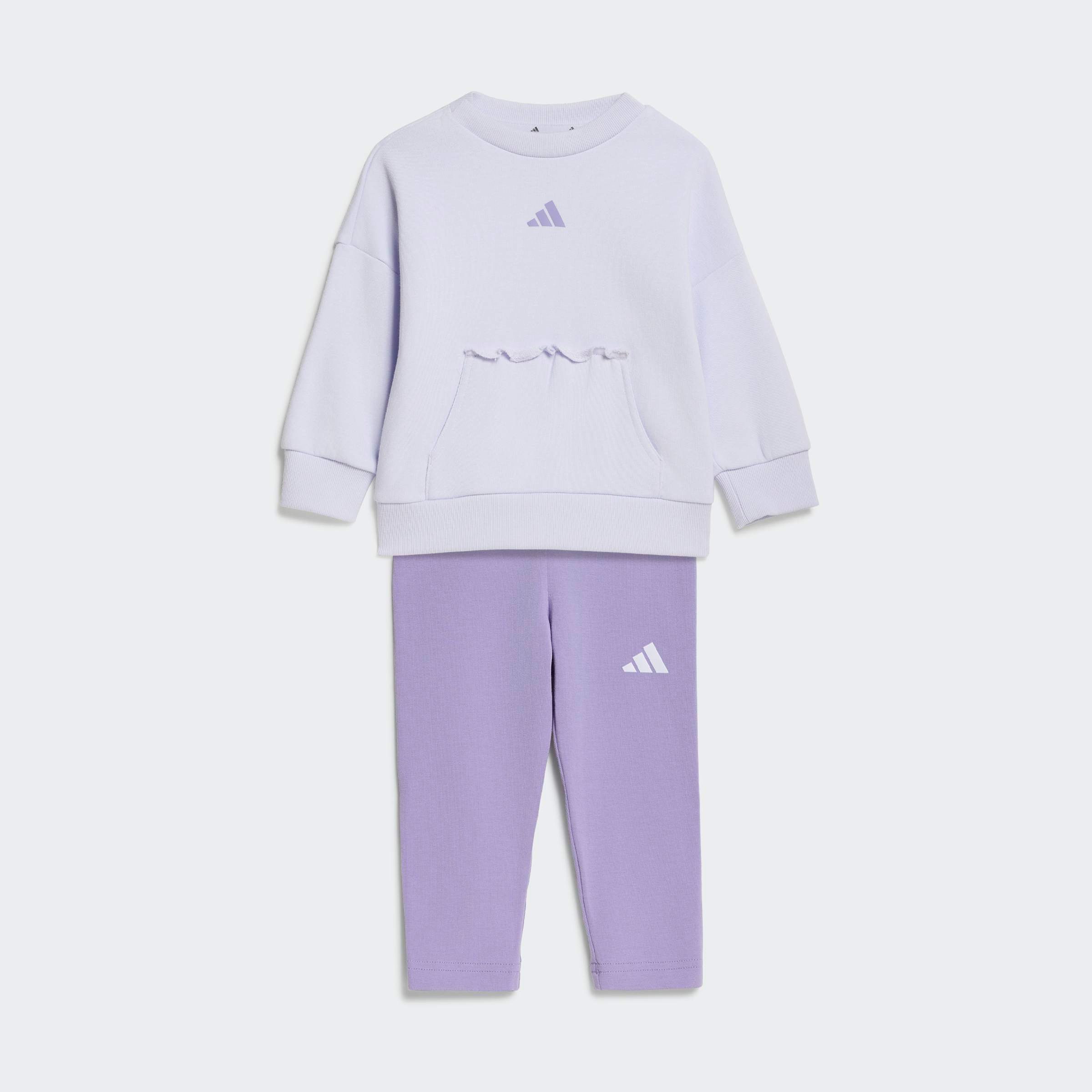 adidas Sportswear Trainingsanzug INF SWTP SET (2-tlg), für Babys, zweiteiliges Set, mit sportlichem Stil, aus Baumwolle