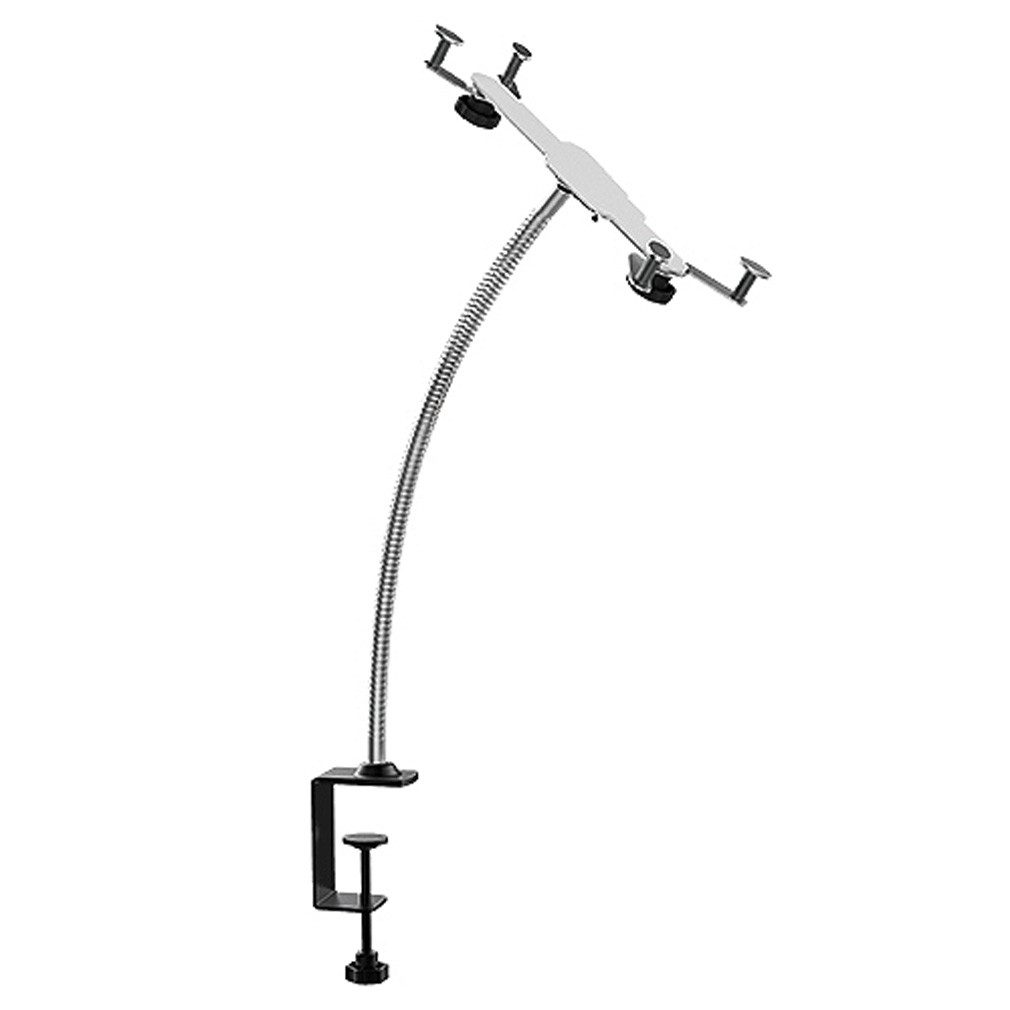 RICOO Tablet-Halterung T0898, (1-tlg., Tabletständer universal Schwanenhals Tisch Bett flexibel schwenkbar)
