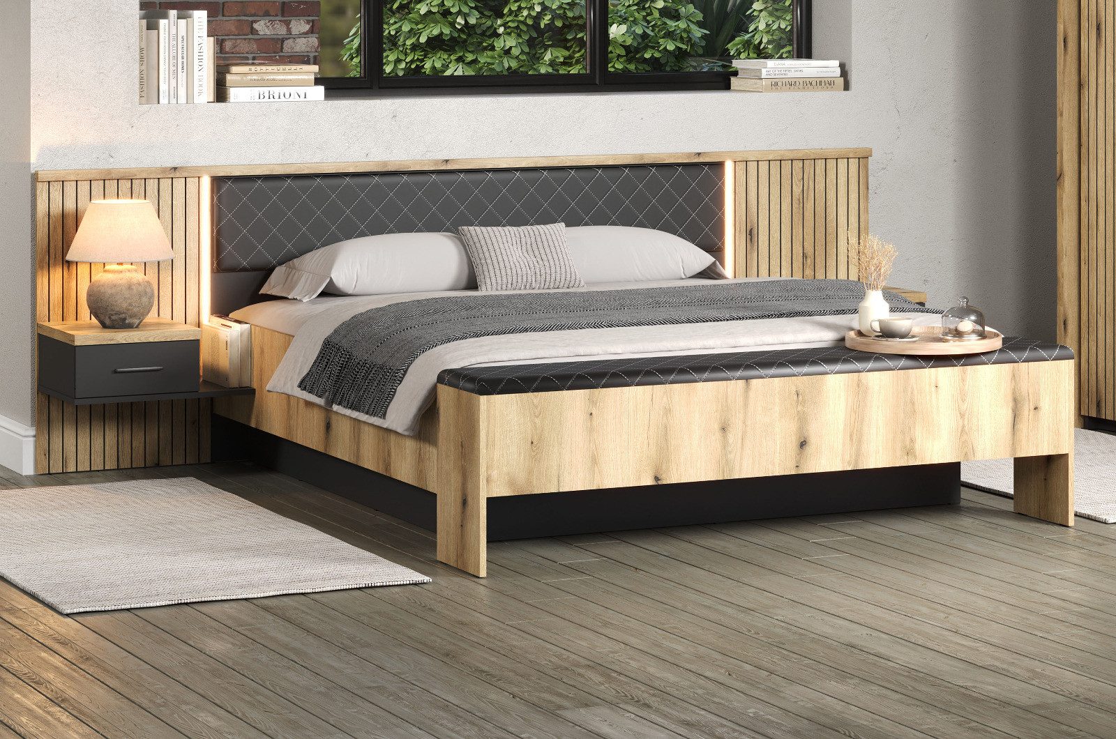 Furn.Design Bettanlage Avila, (Doppelbett (180 x günstig online kaufen