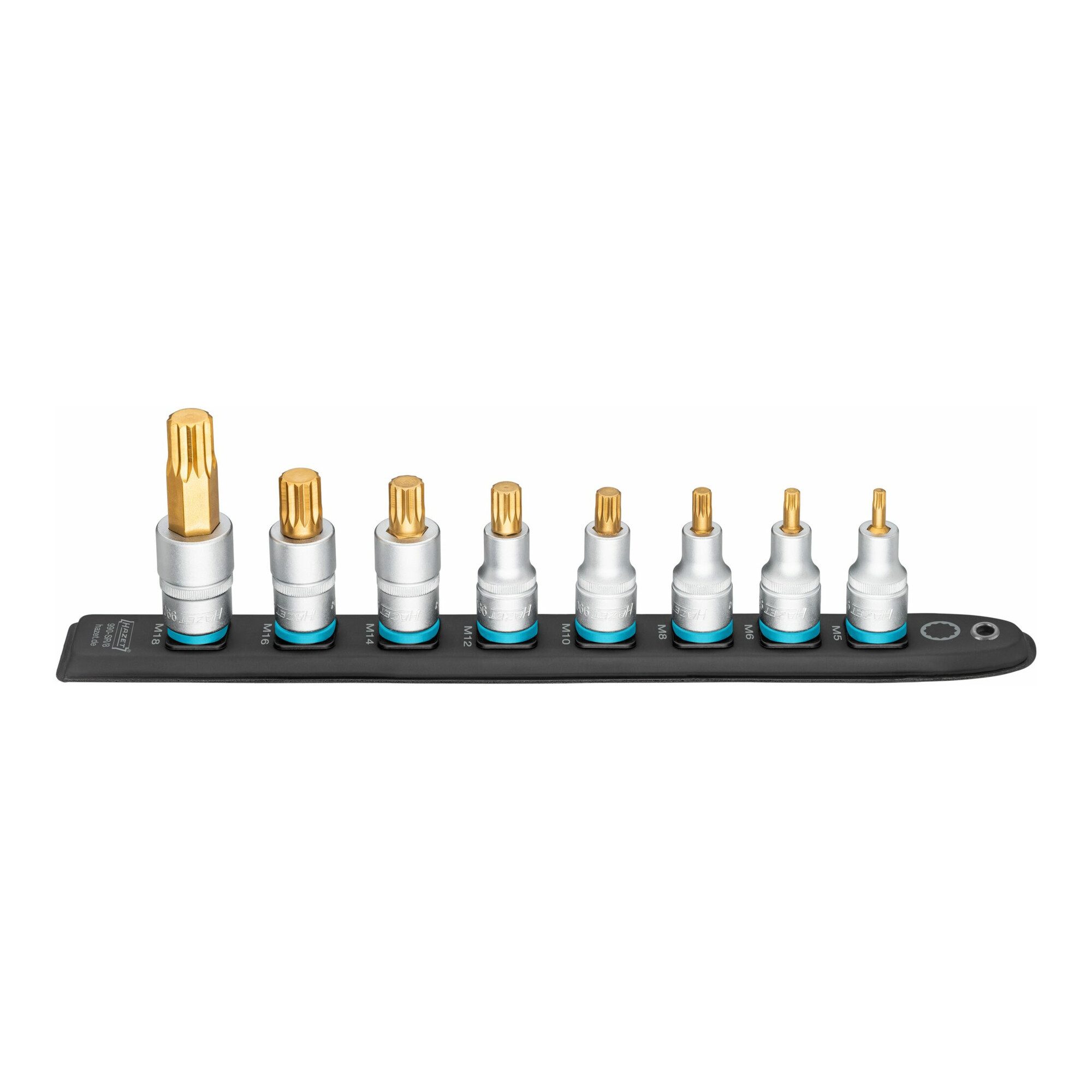 HAZET Steckschlüssel HAZET SmartRail, Flexible Kunststoff-Steckleiste 990-SR/8