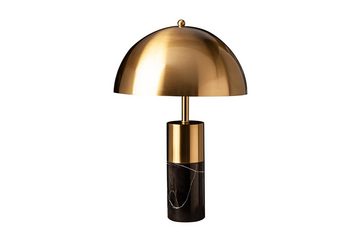 riess-ambiente Hängeleuchte BURLESQUE 52cm gold / schwarz, ohne Leuchtmittel, Wohnzimmer · Metall · Marmor · Schlafzimmer