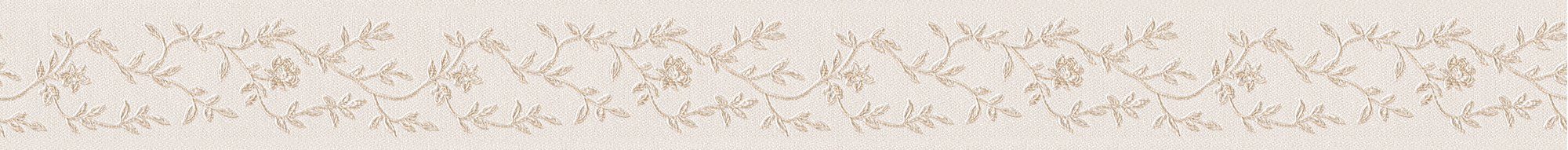 A.S. Création Bordüre Only Borders, glatt, floral, unifarben mit Farbeinsatz, Landhaus Blumen Bordüre floral selbstklebend Borte Wohnzimmer Design