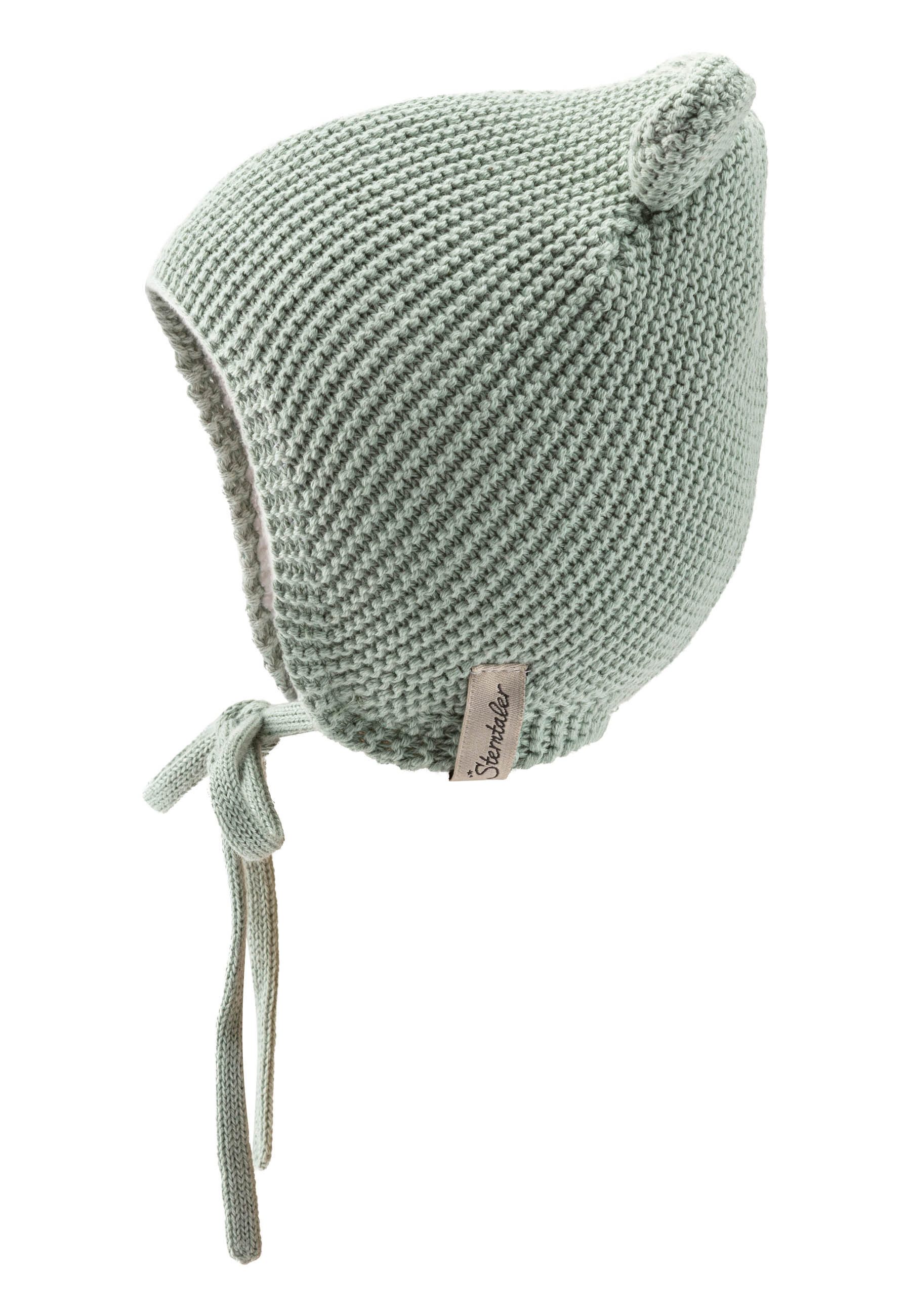 Sterntaler® Strickmütze GOTS Strickmütze Ohren (1-St)