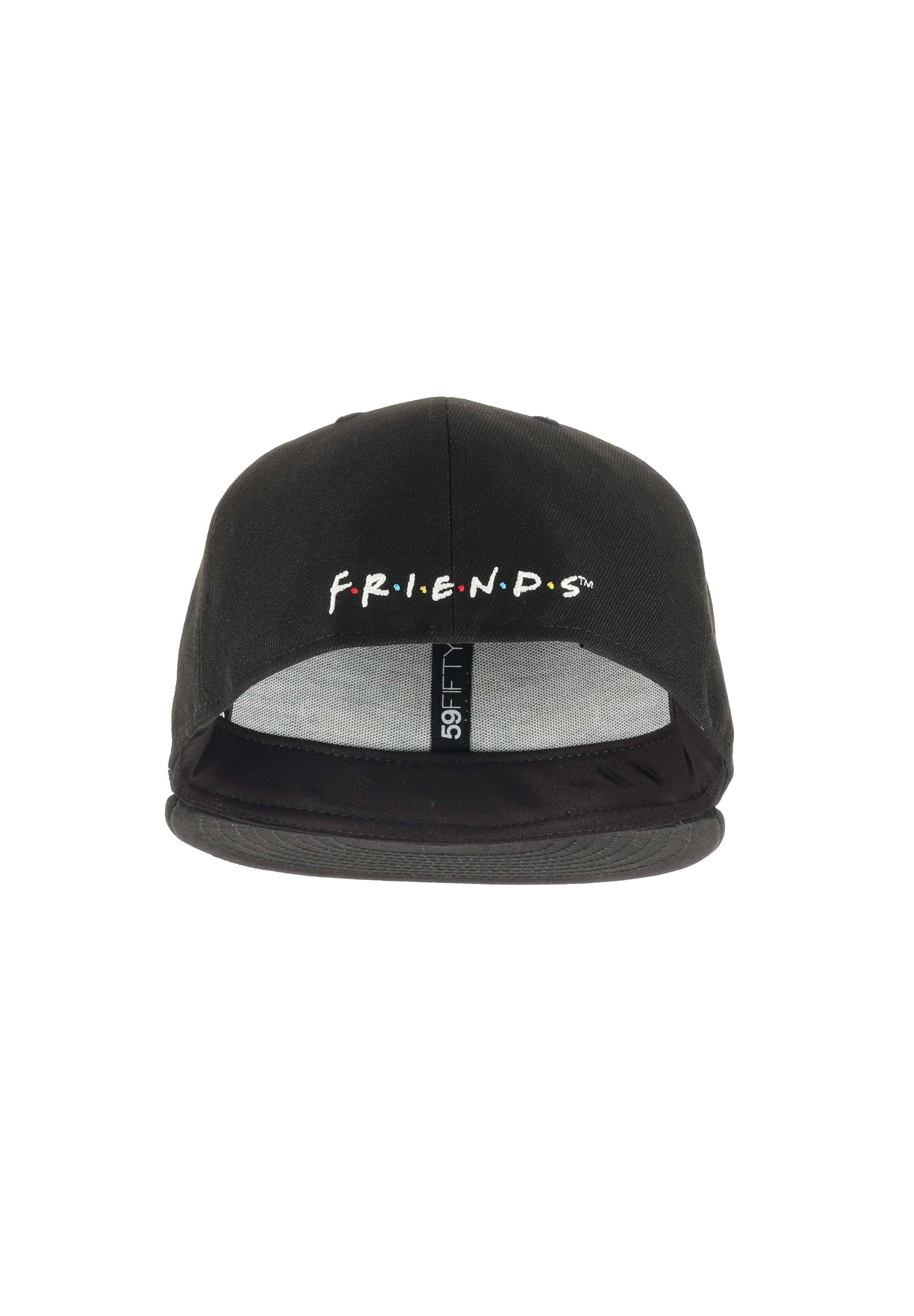 New Era Flat Cap Central Perk Friends Schwarz 59Fifty Basecap New Era (1-St)