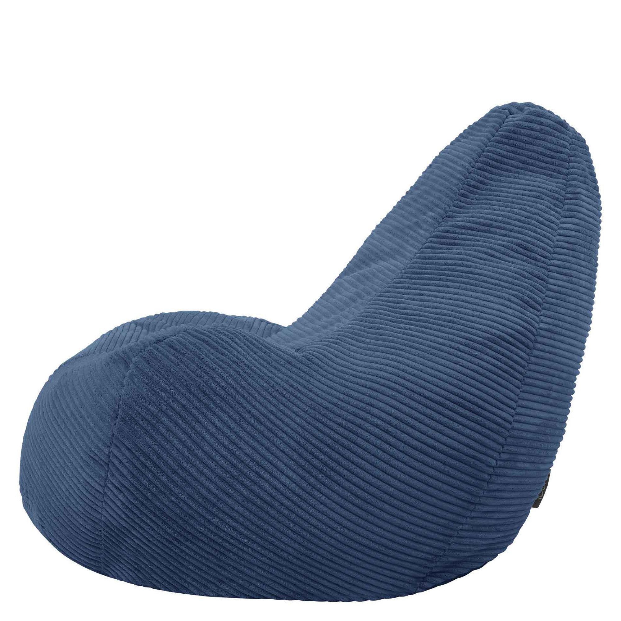 icon Sitzsack Sessel mit Rückenlehne aus Cord „Dalton“, Sitzsack XXL, Gaming Sitzsack, Made in Germany, Erwachsene & Kinder – Bild 5 von 5
