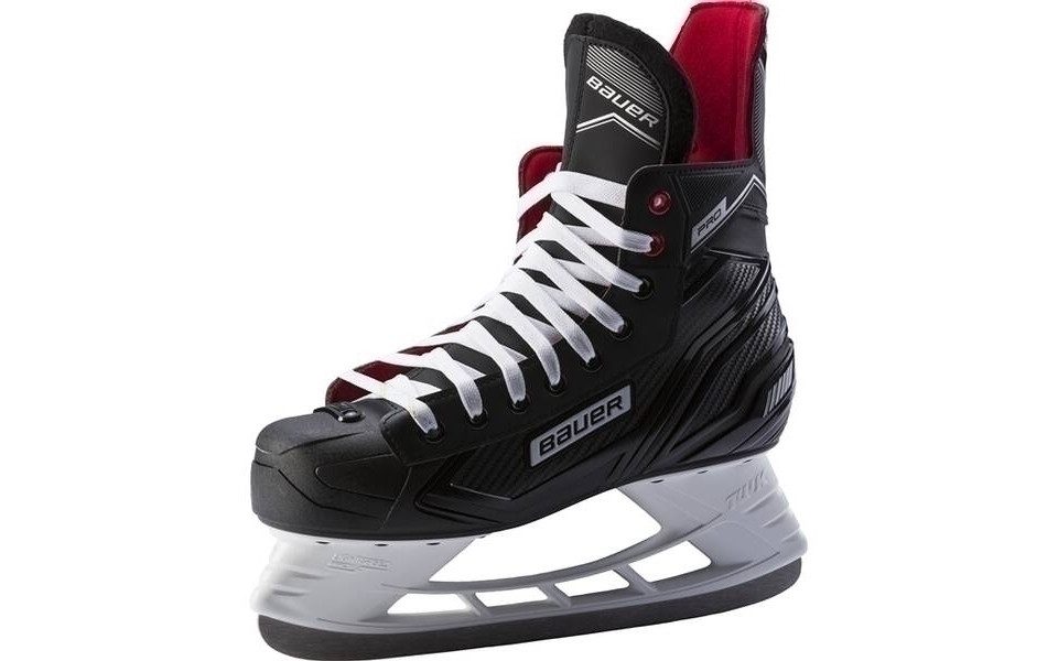 Bauer Schlittschuhe Eish-Complet Pro Skate Sr schwarz/rot/weiss