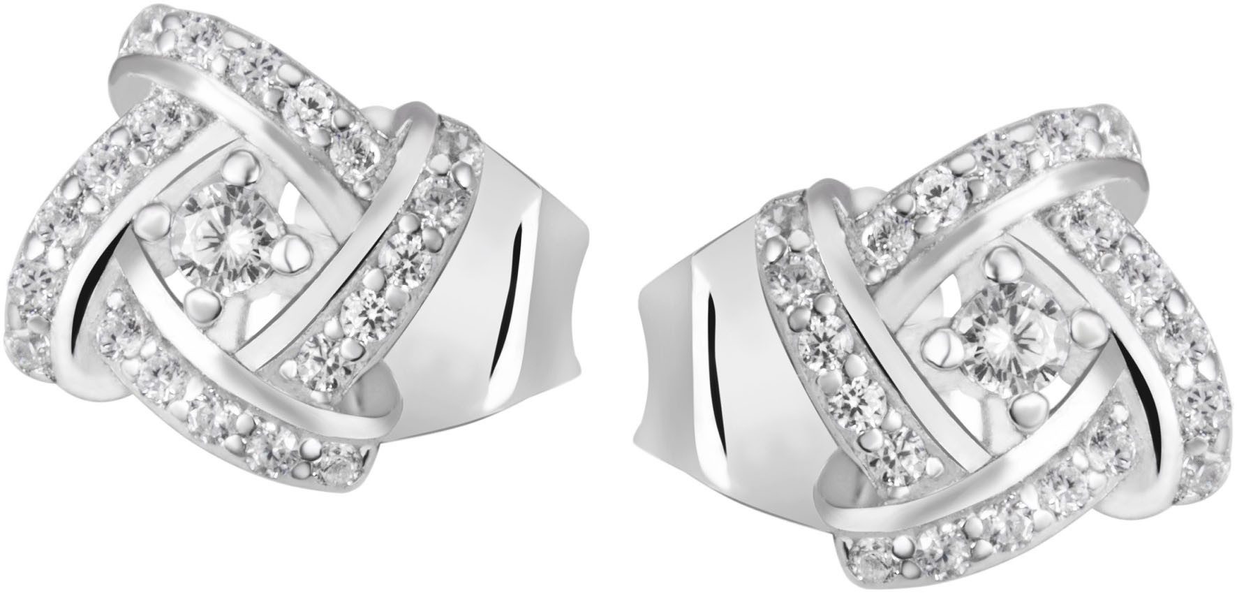Paar Ohrstecker Schmuck Geschenk Silber 925 Ohrschmuck Ohrringe Blume