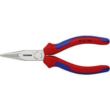 Knipex Flachrundzange Flachrundzange mit Schneide (Radiozange