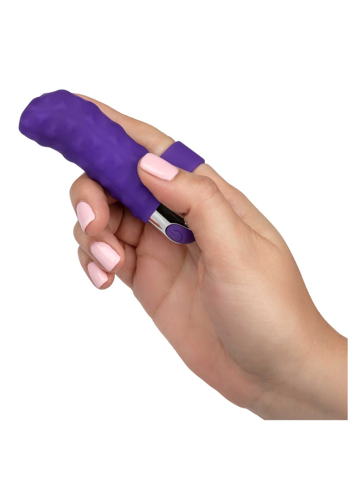 Exotic Rechargeable Novelties Finger-Vibrator Vibrator Tickler California lila Finger -