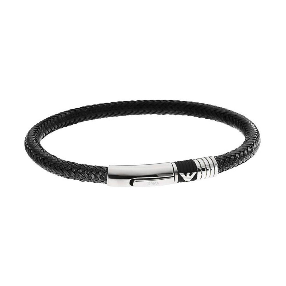 Emporio Armani Lederarmband Emporio Arma...