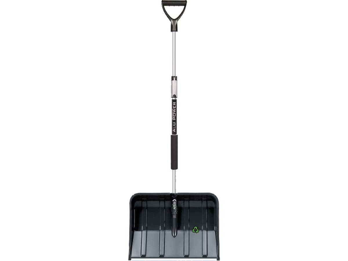 Prosperplast Schneeschieber 50 Telescopic, 49 cm Arbeitsbreite, mit 160 cm langem Stiel, mit Teleskopstiel