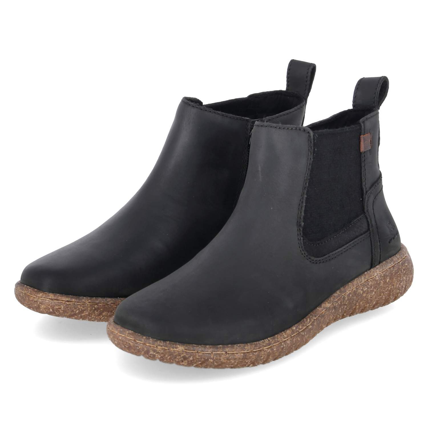 Josef Seibel Josef Seibel 78401MI796/100 Damen Glattleder black Schlupfstiefel