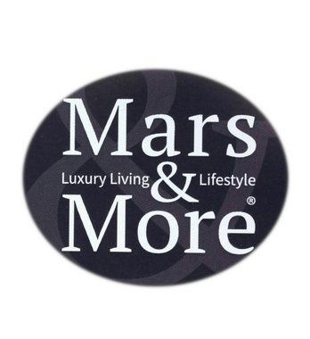 Mars & More Kuscheltier Mars&More Plüschtier Kuscheltier große Eule 33 cm Grau