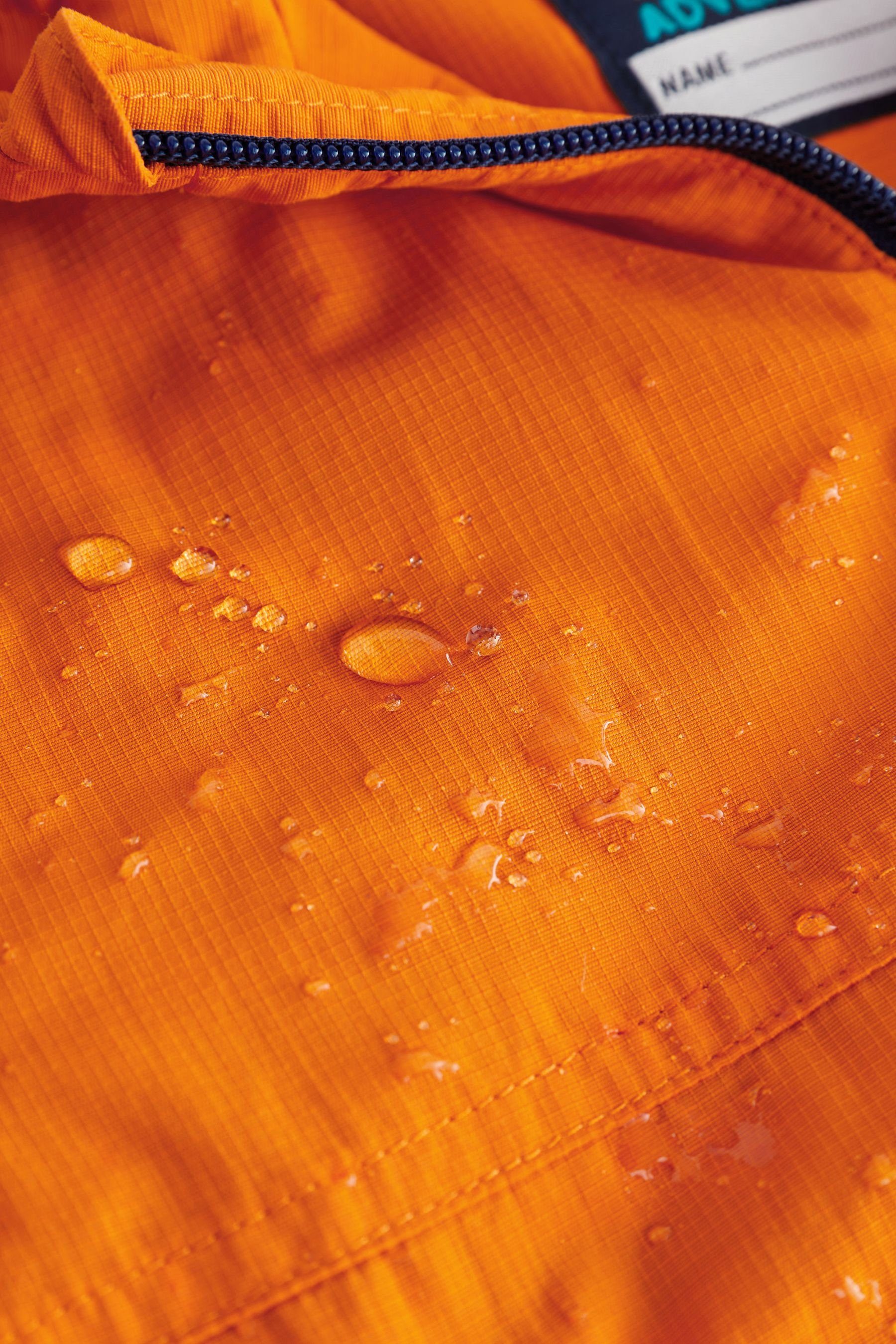 Next Regenjacke Jacke Orange Wasserabweisende (1-St)