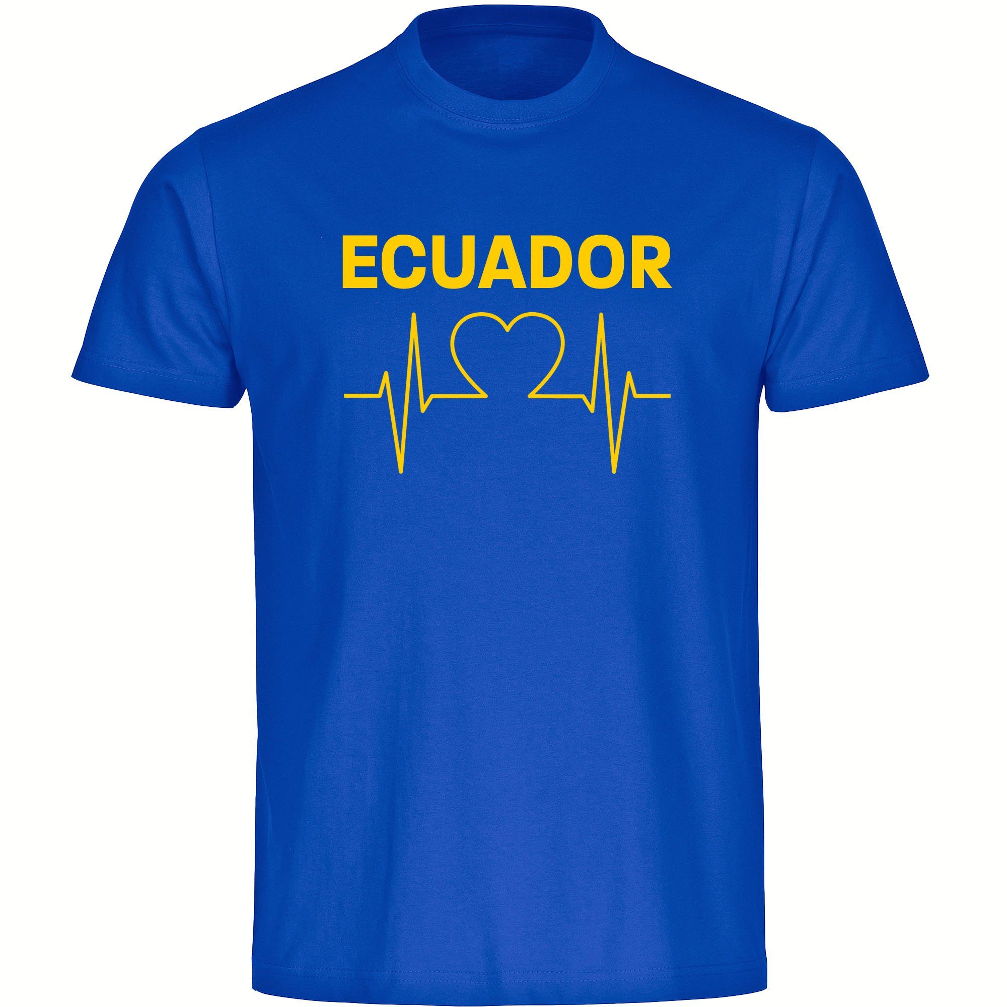 T-Shirt Herren Ecuador - Herzschlag - Männer