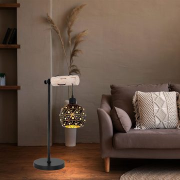 Globo Smarte LED-Leuchte, Leuchtmittel inklusive, Kaltweiß, Warmweiß, Neutralweiß, Tageslichtweiß, Farbwechsel, Tischlampe Tischleuchte Smart LED Alexa Leselampe dimmbar Farbwechsel