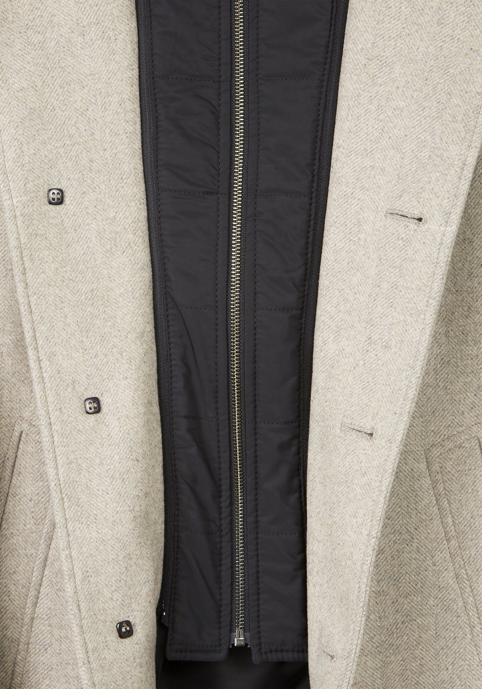 Wollmantel Wolle S4 italienischer Tailored Newton Fit W Jackets mit Wollmantel