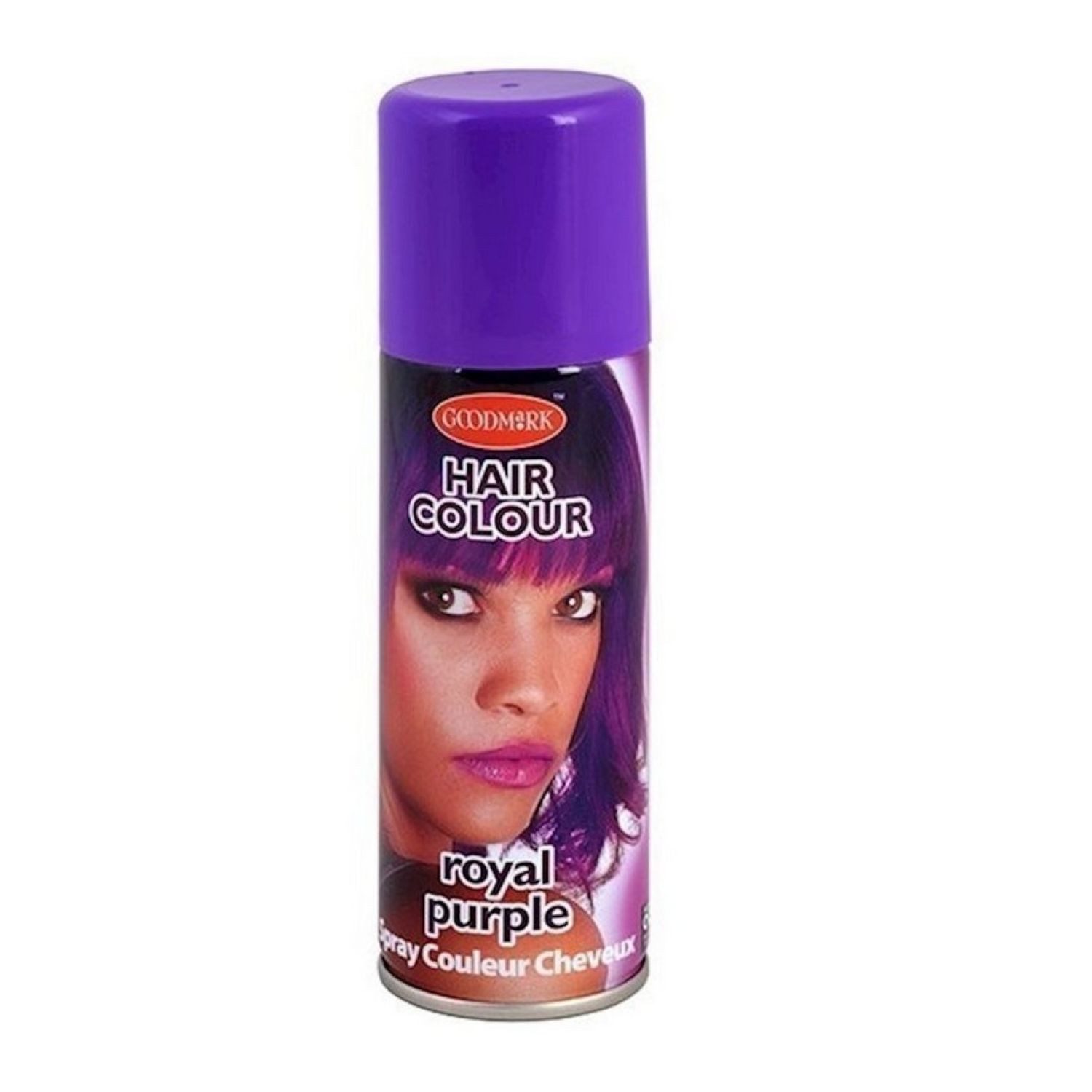 Goodmark Theaterschminke Color Haarspray - Farbspray 125 ml, Lila