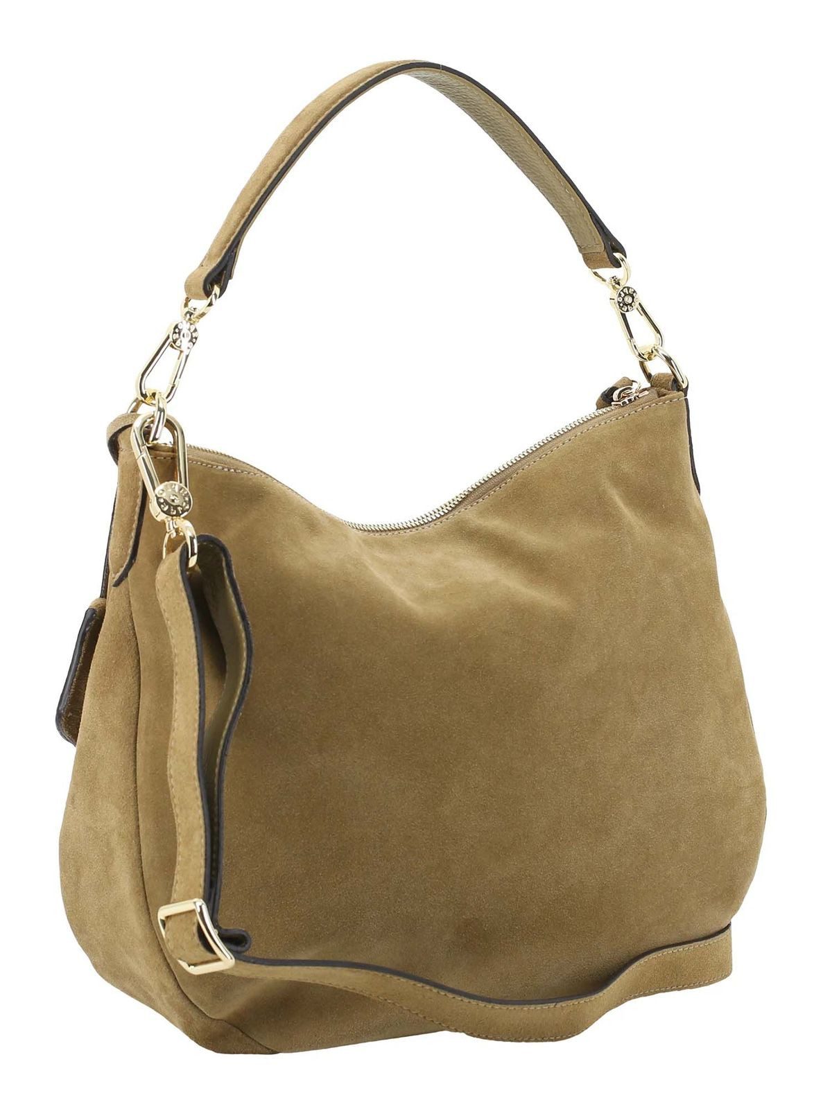 Abro Schultertasche Hobo Juna Bag, aus echtem Rindsleder