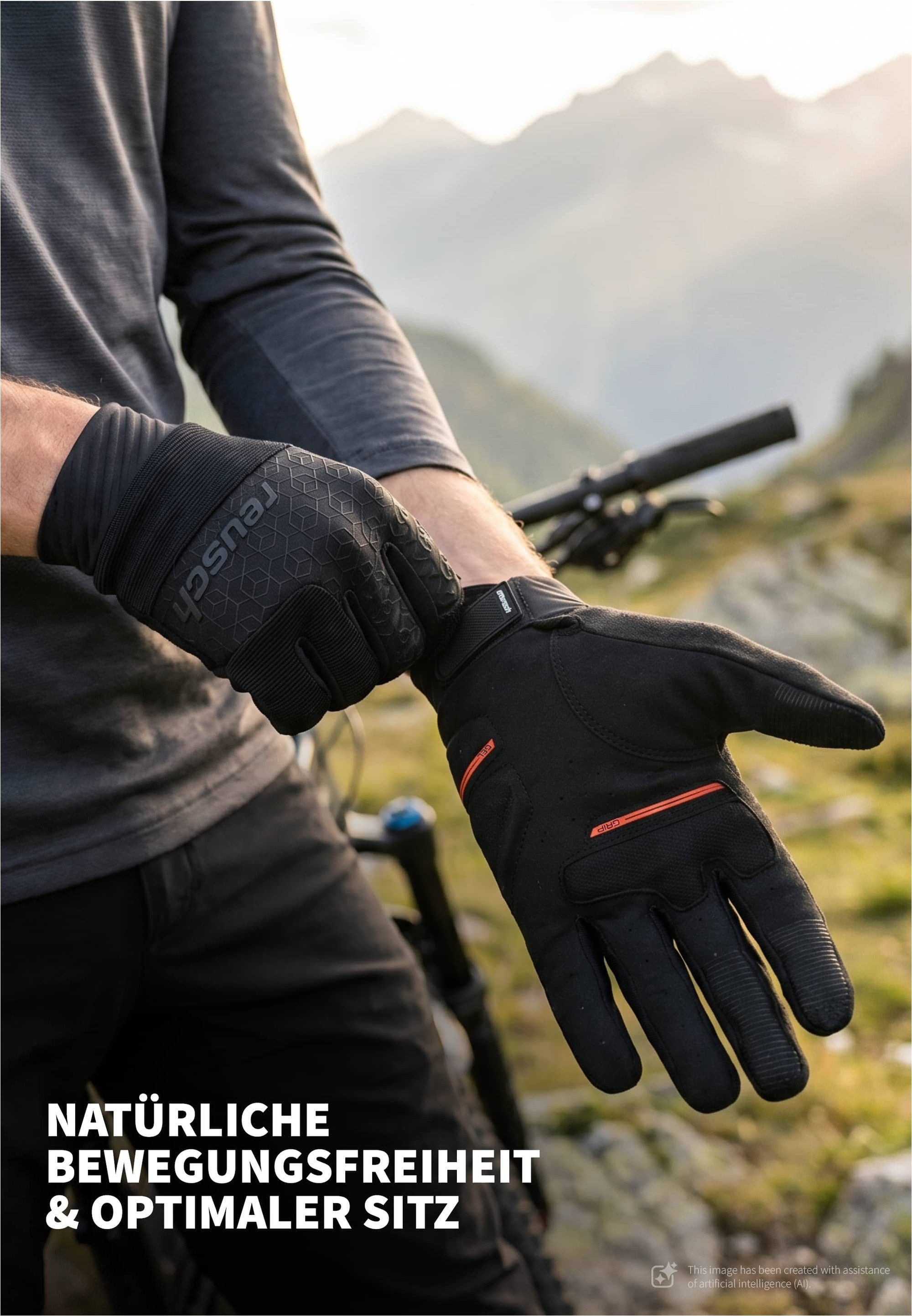 Reusch Fahrradhandschuhe Cycling Glove TOUCH-TEC mit atmungsaktiver Funktion – Bild 4 von 5
