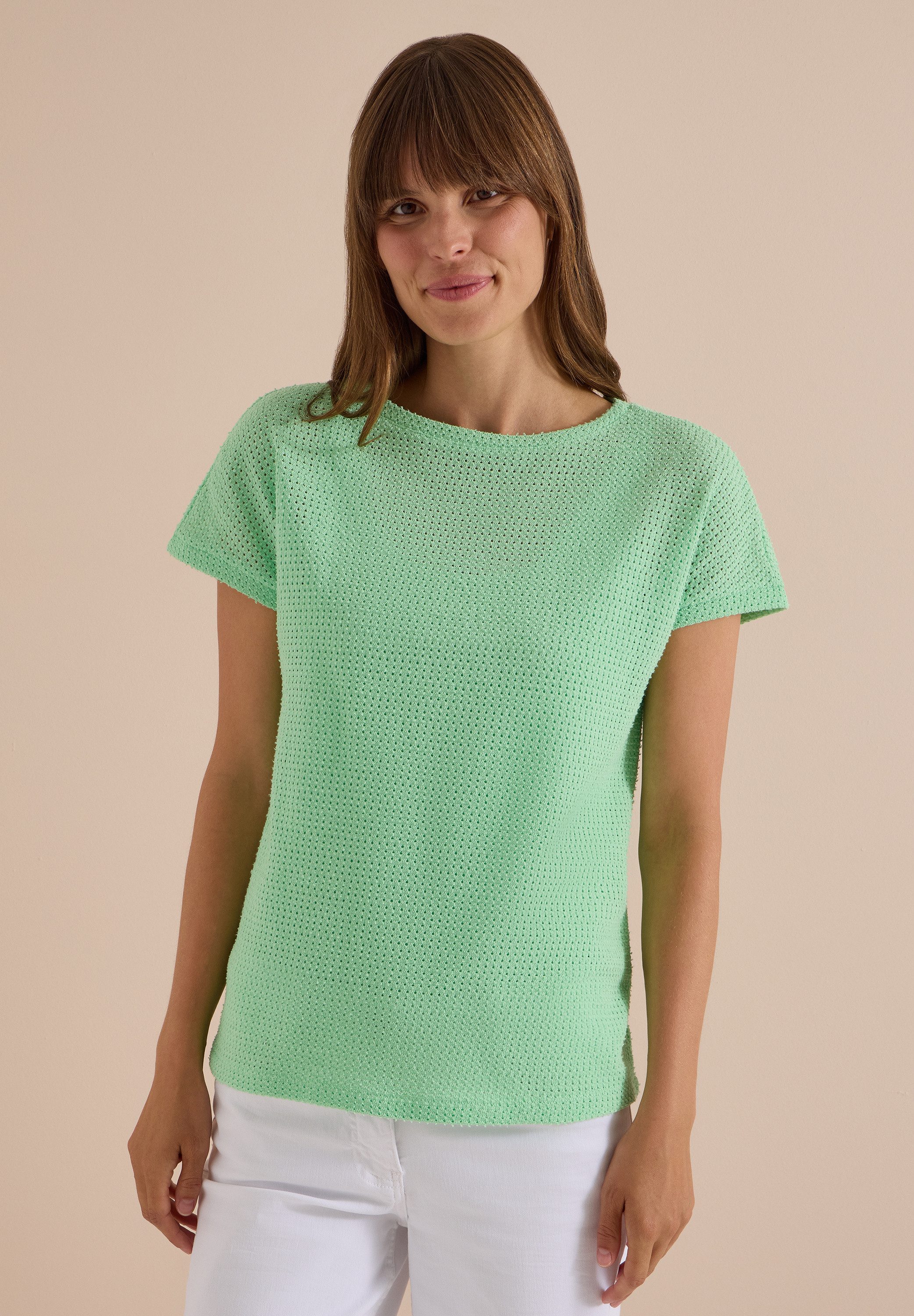 CECIL T-Shirt mit U-Boot-Ausschnitt