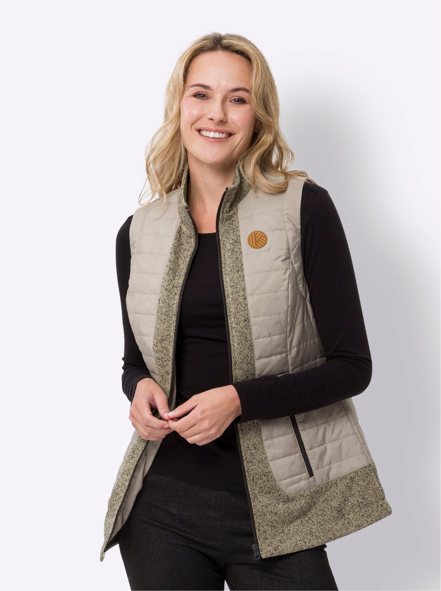 Sieh an! Jerseyweste Weste . günstig online kaufen