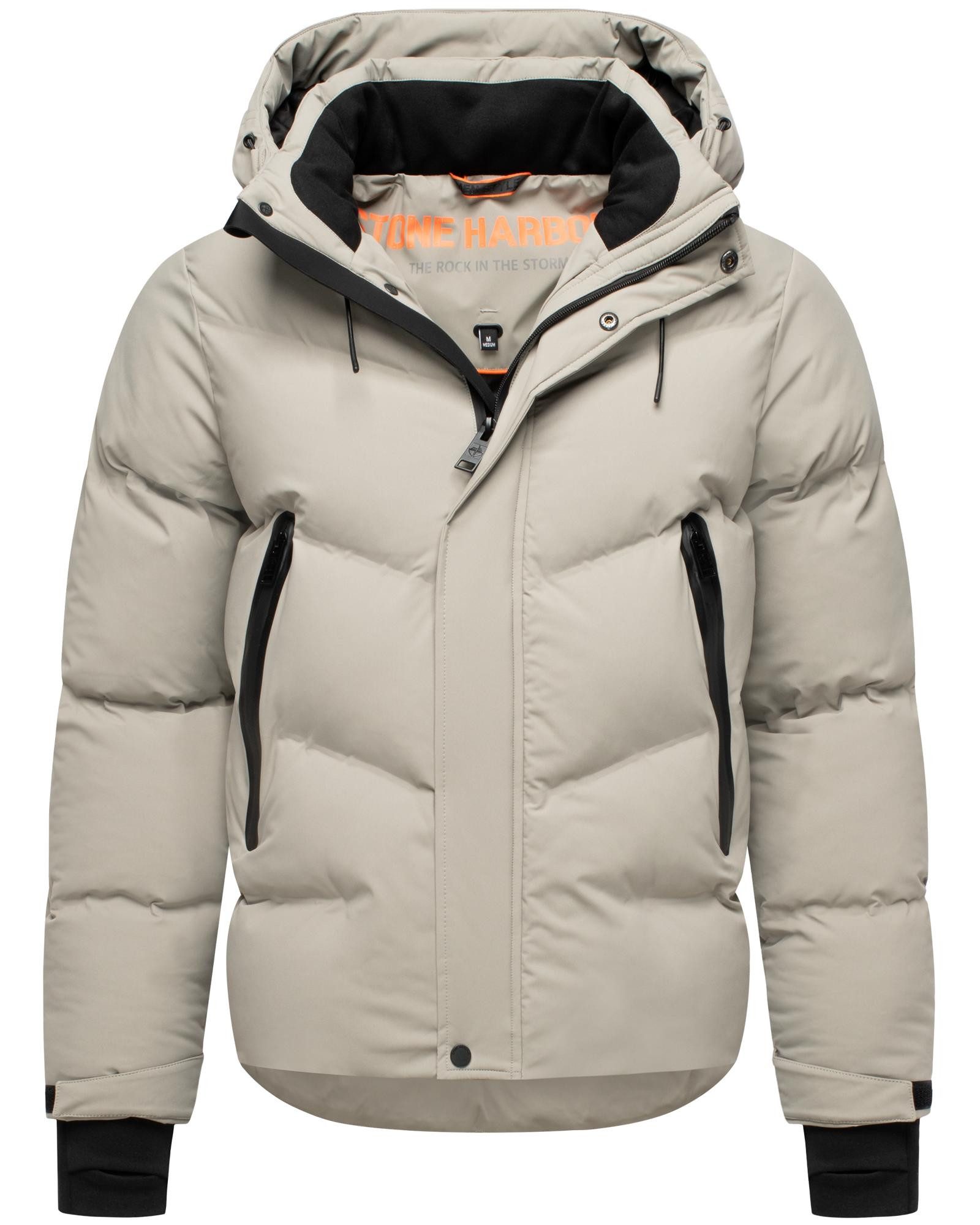Stone Harbour Steppjacke Livianoo XX Herren Winterjacke mit (abnehmbarer) Kapuze – Bild 4 von 5
