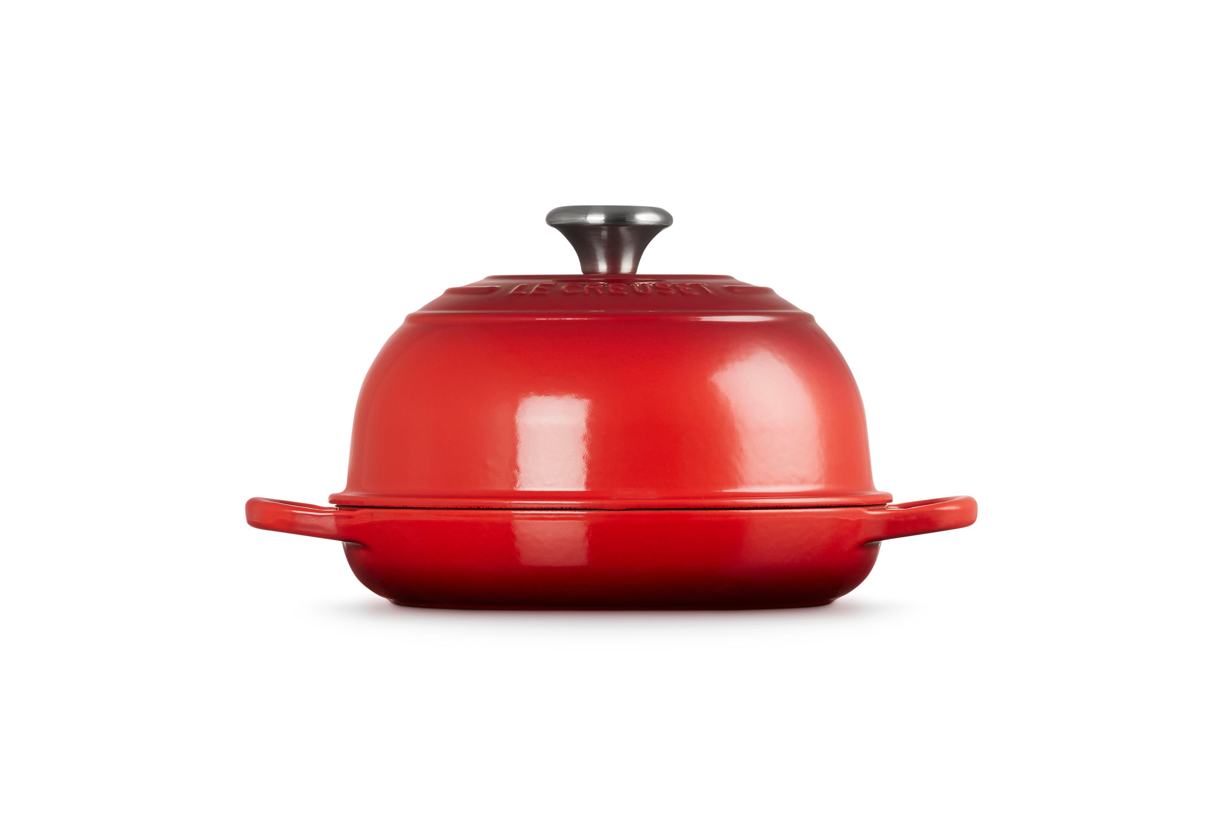 LE CREUSET Bräter Signature Brot Bräter 24cm, Gusseisen, 24cm, Kirschrot, 21301240600430
