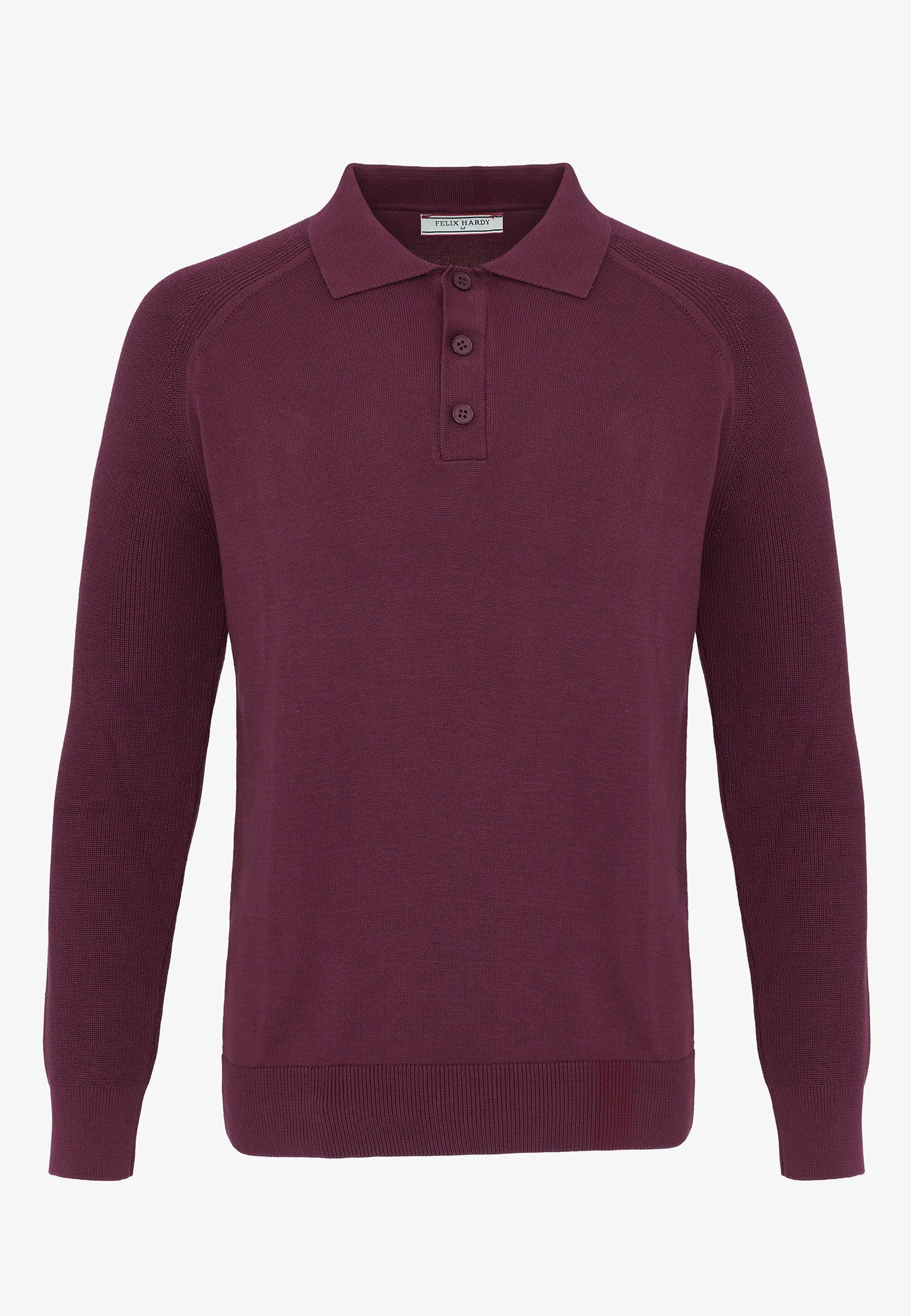 Polokragenpullover Pullover mit Polo-Kragen