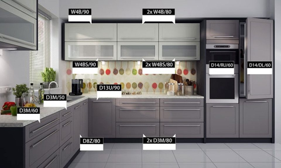 Feldmann-Wohnen Winkelküche Kvantum, (Teilauszugschubladen, Drehtüren, Gasd günstig online kaufen