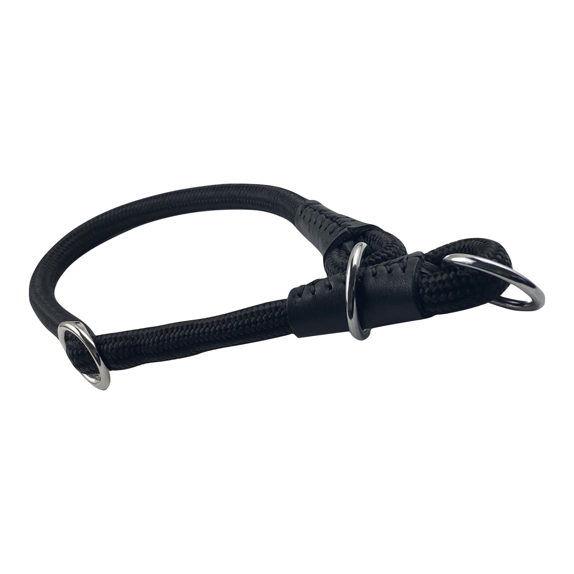 Hundehalsband Alu-Max® – Soft Nylon, Rot Mit Pfoten, 20 Mm, 30-50 Cm, Mit Zugentlastung, Waschbar