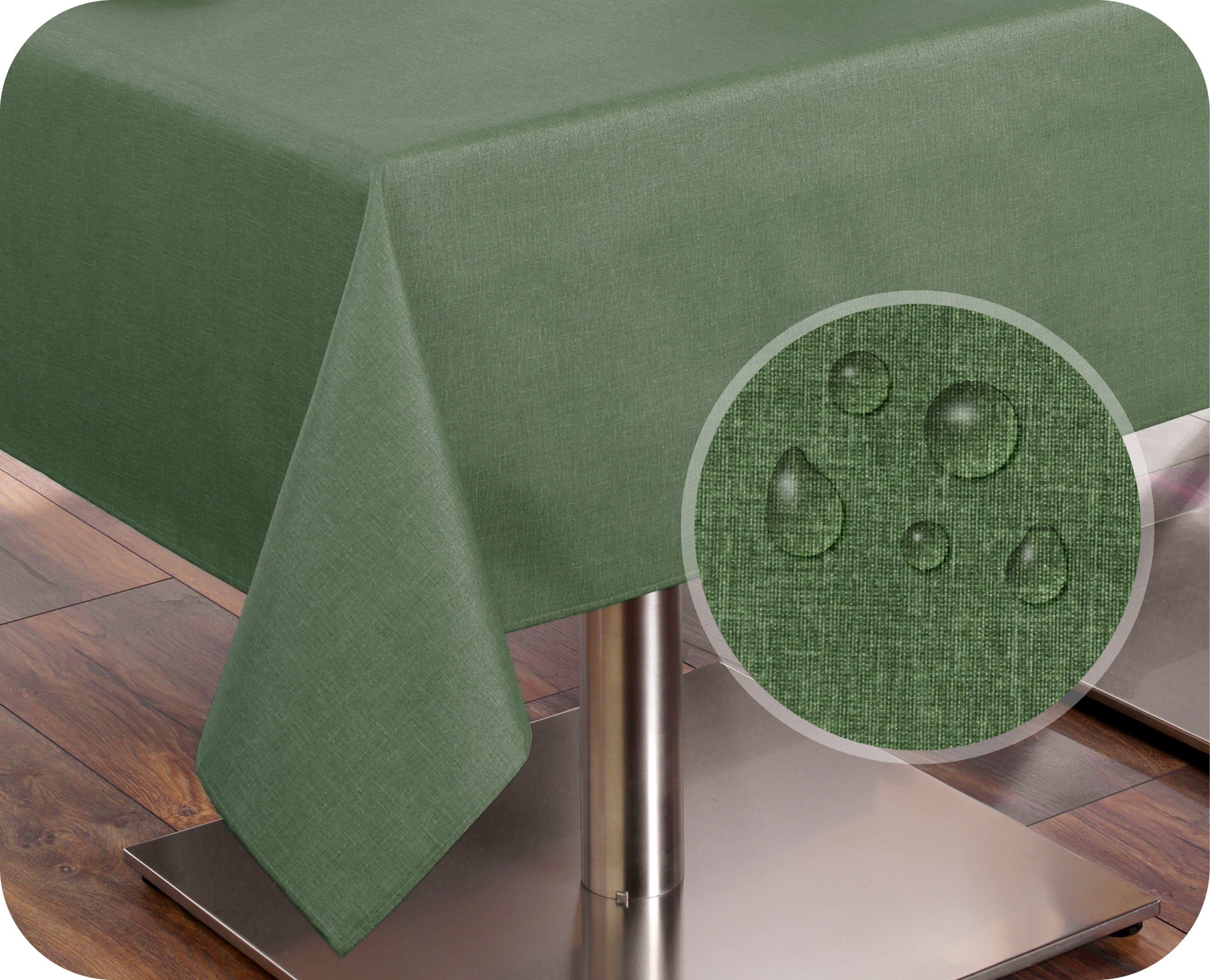 Beautex Tischdecke Tischdecke Tischläufer Leinen Struktur aus Baumwolle abw günstig online kaufen
