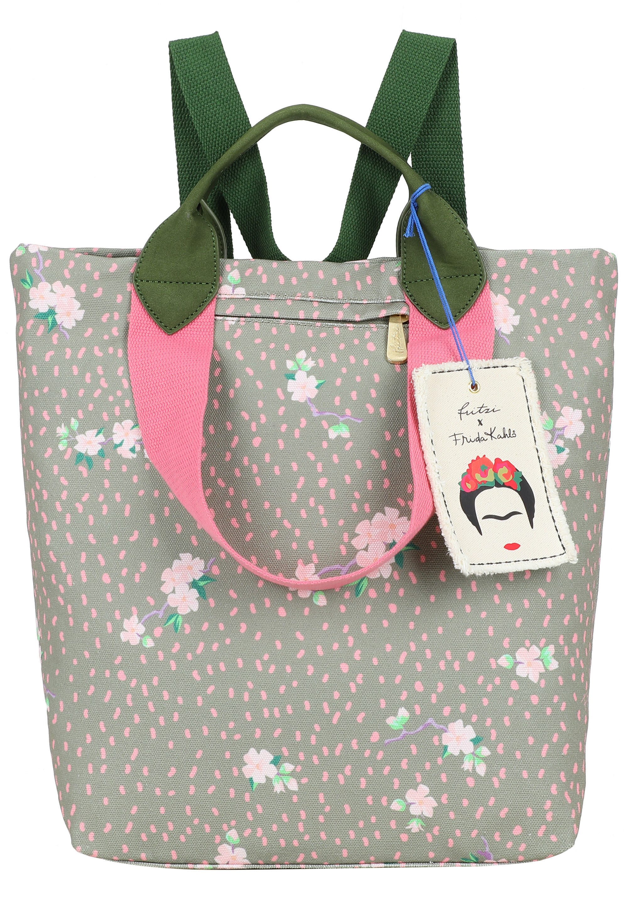 Fritzi aus Preußen Skirucksack Fritzi x Frida Kahlo (1-tlg), mit Blumenprint