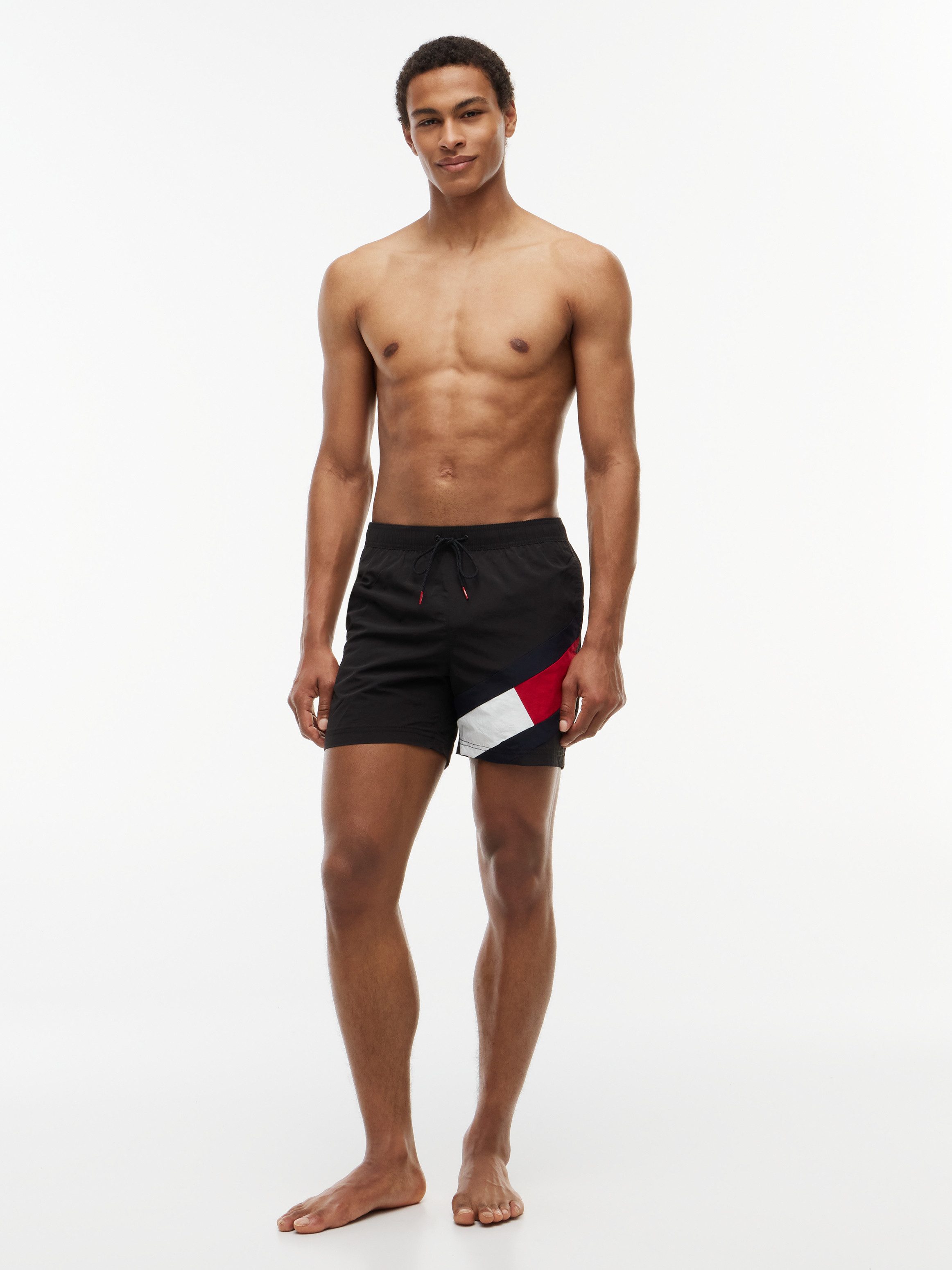 Tommy Hilfiger Swimwear Badeshorts SF MEDIUM DRAWSTRING mit Tommy Hilfiger Markenlabel – Bild 5 von 5