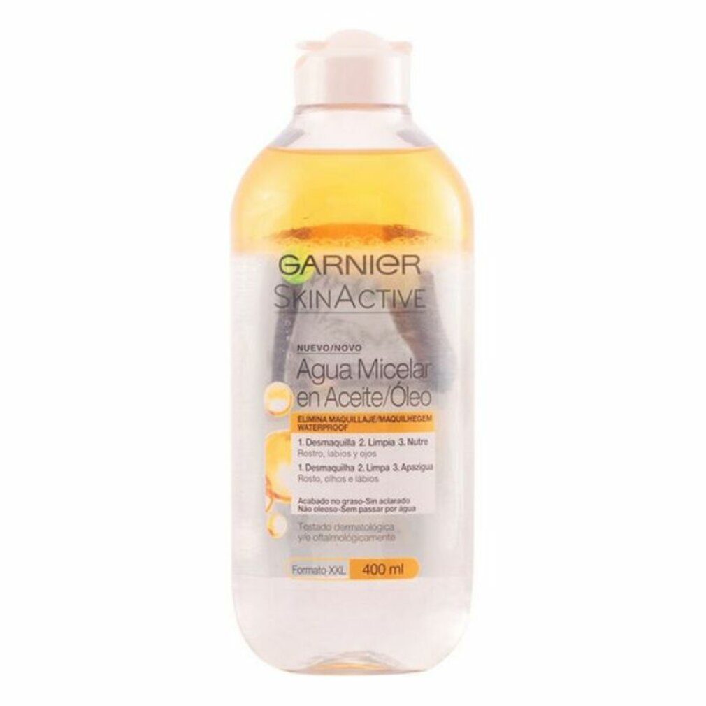 GARNIER Make-up-Entferner Garnier Skin (400 Oil Micellar ml) Water Active
