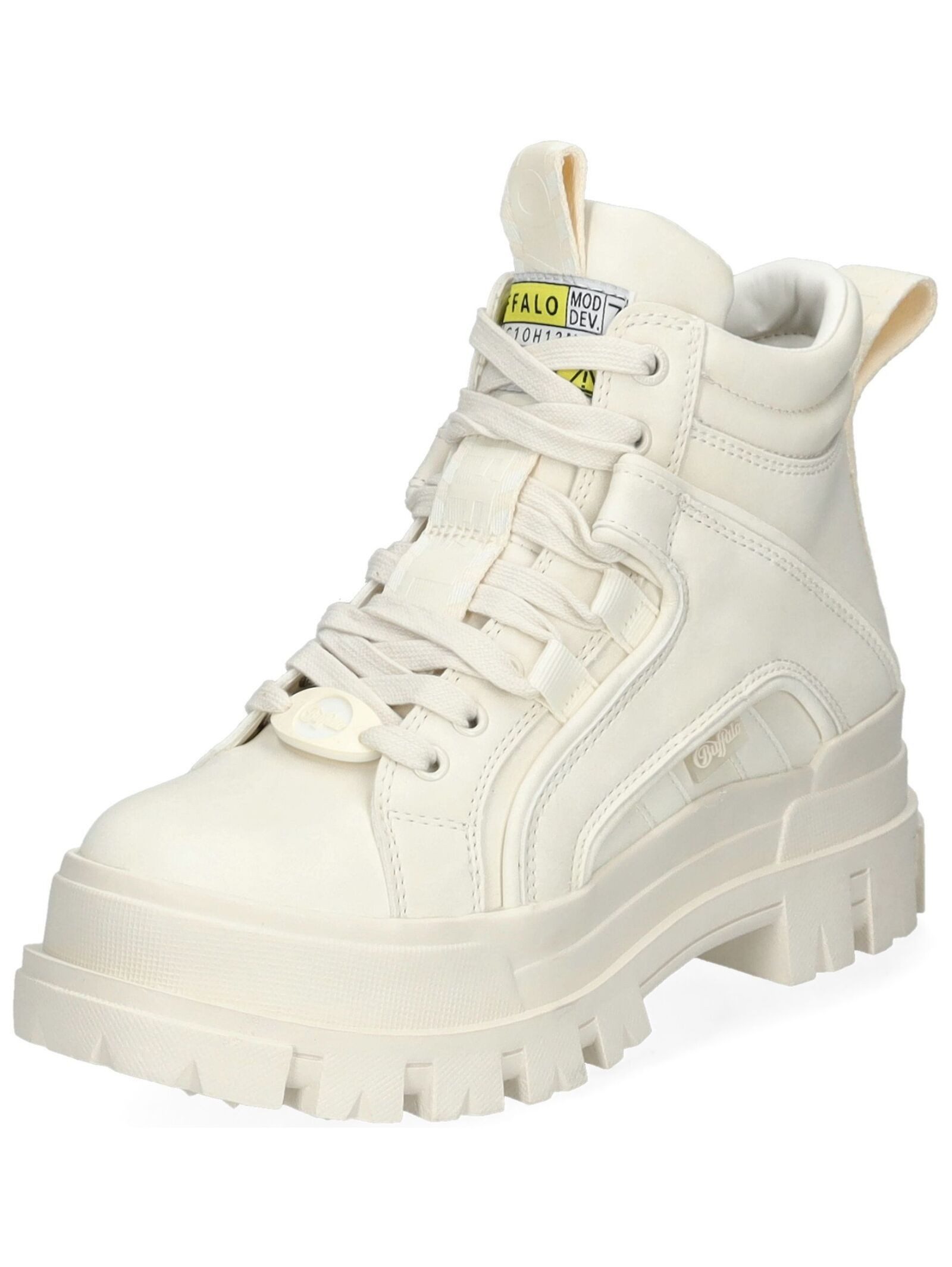 Buffalo Buffalo Stiefelette Lederimitat Schnürstiefelette