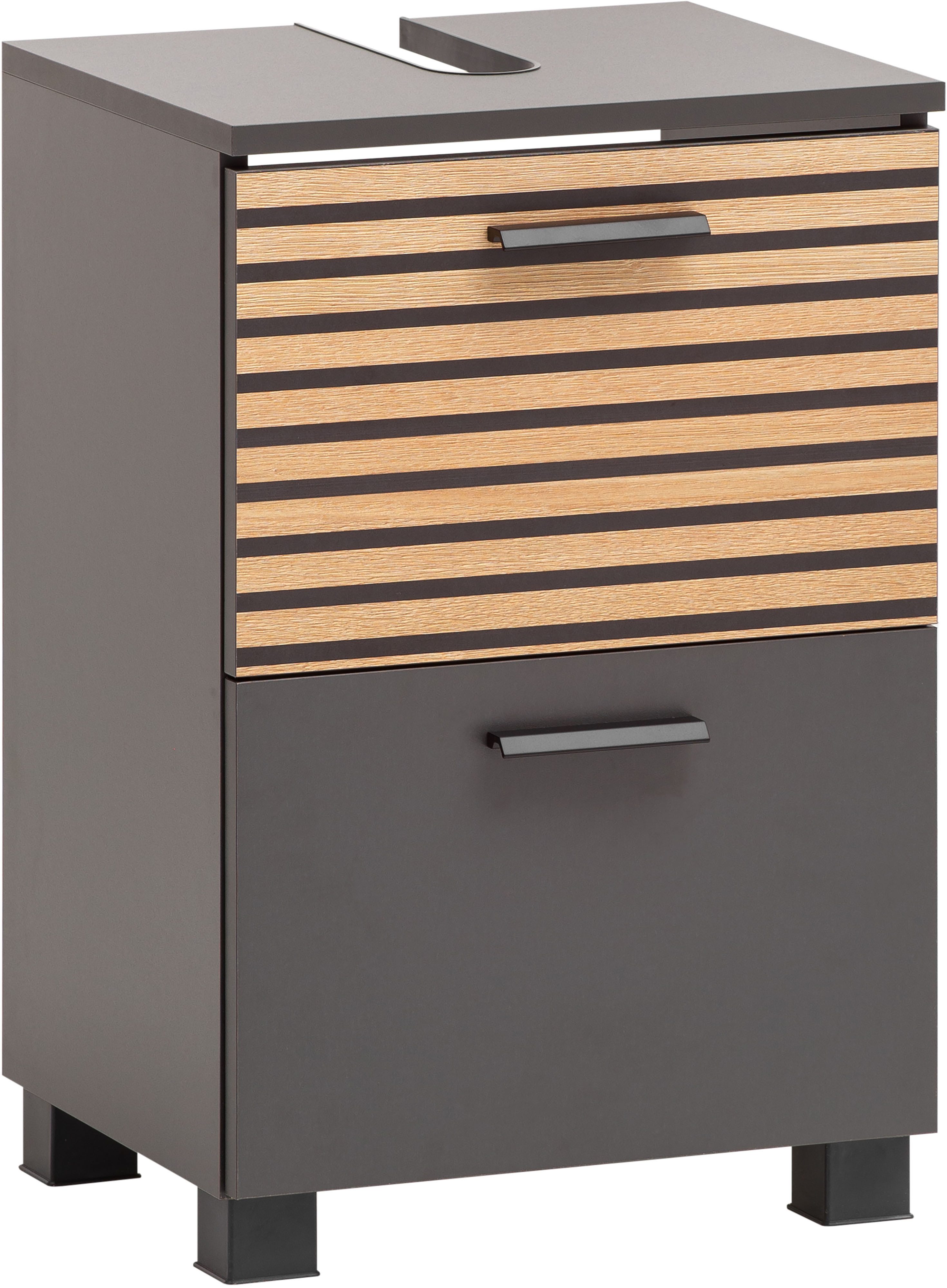 welltime Waschbeckenunterschrank Katta, Waschbeckenunterschrank, Made in Germany, B: 40 cm Solide Verarbeitung - Dieses Produkt ist in Deutschland gefertigt