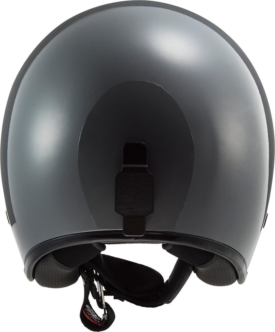 LS2 Motorradhelm OF601 Bob Solid Jethelm, integriertes Sonnenvisier