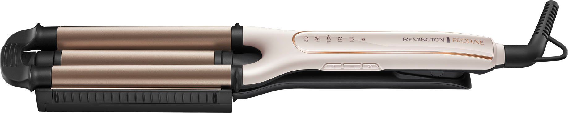 Remington Welleneisen PROluxe Welleneisen, CI91AW Keramik-Beschichtung, 4 in 1 Styles: Wasserwelle, Beachwaves, große & kleine Wellen