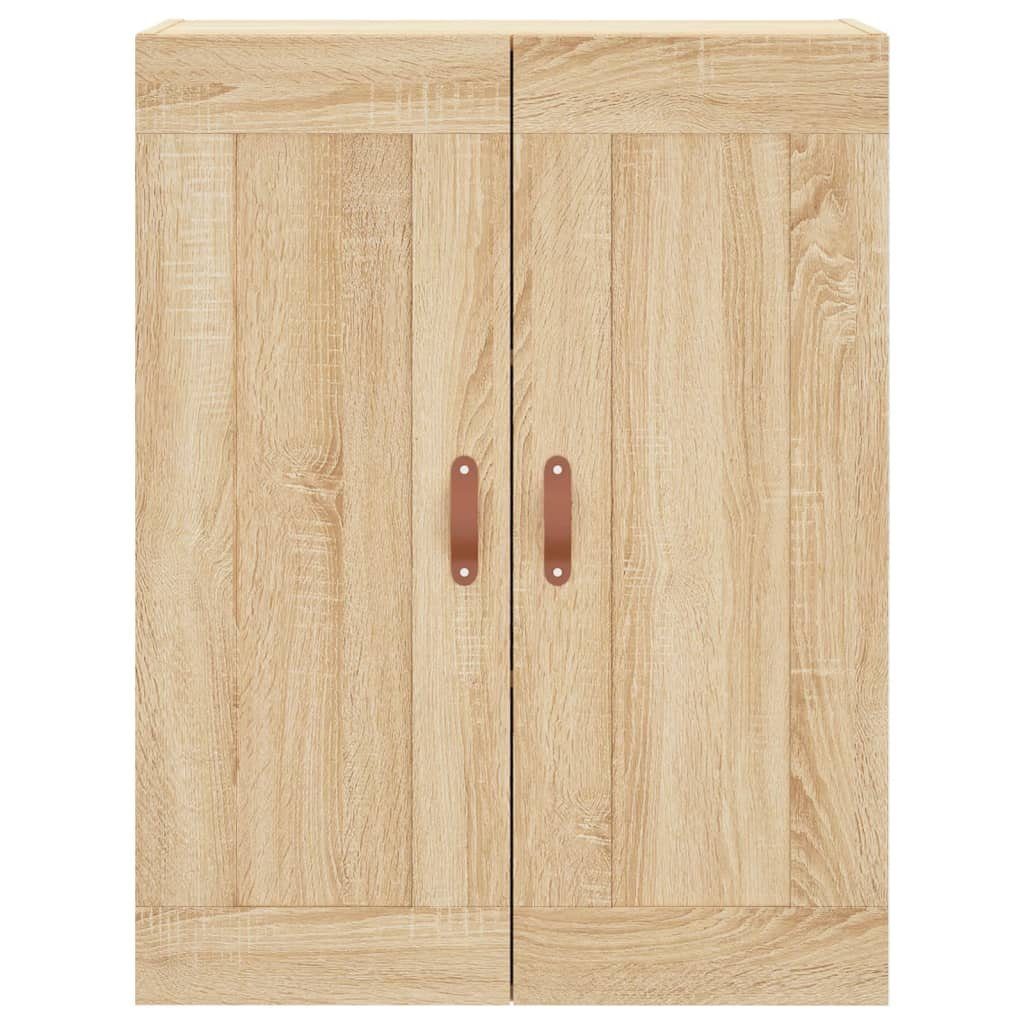 Eiche Holzwerkstoff Wandschrank Sonoma Sideboard Sonoma-Eiche cm vidaXL (1 69,5x34x90 St)