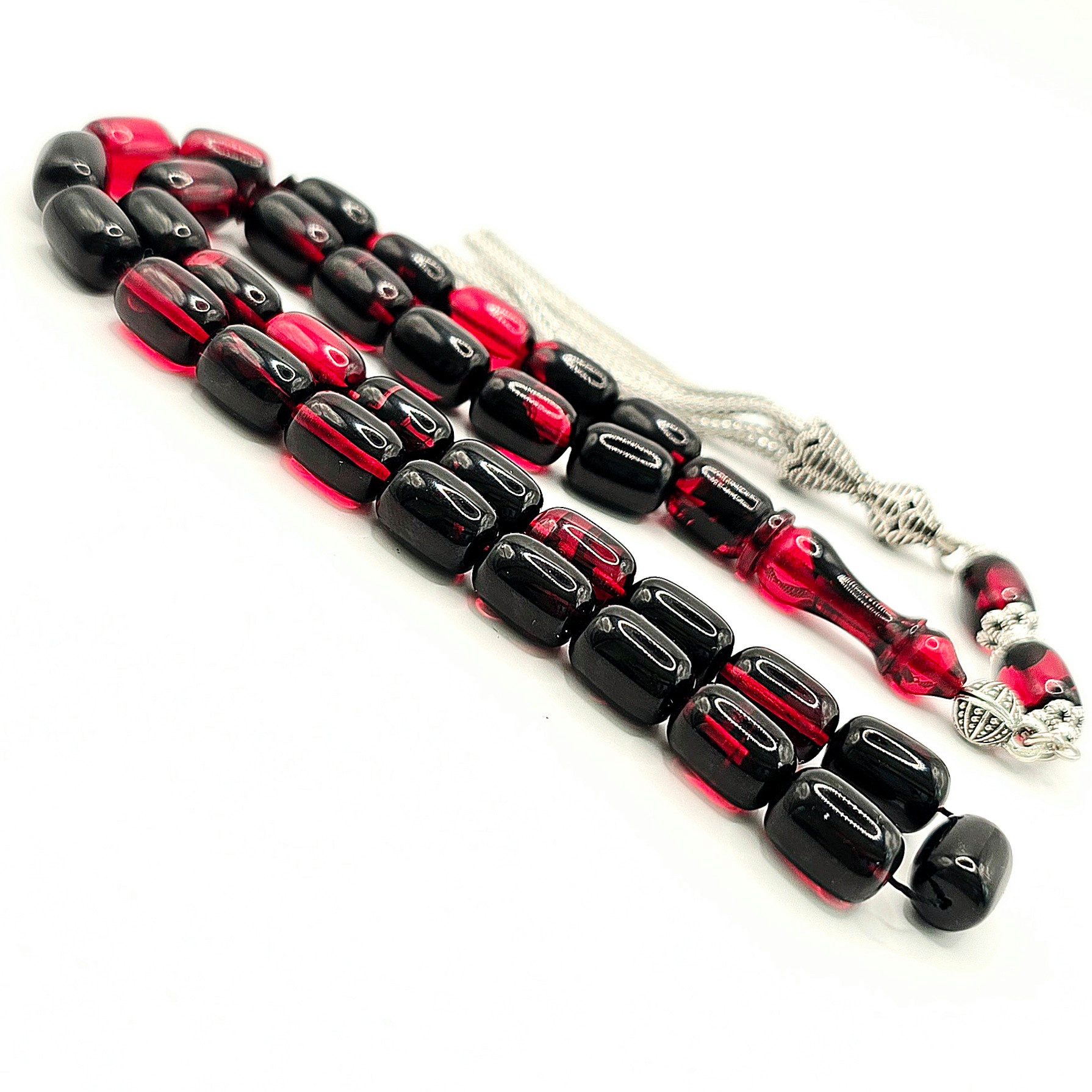 M-Punkt24 Kettenanhänger Tesbih Tespih ZAR KAPSÜL Rosary Prayerbeads Gebetskette Misbaha