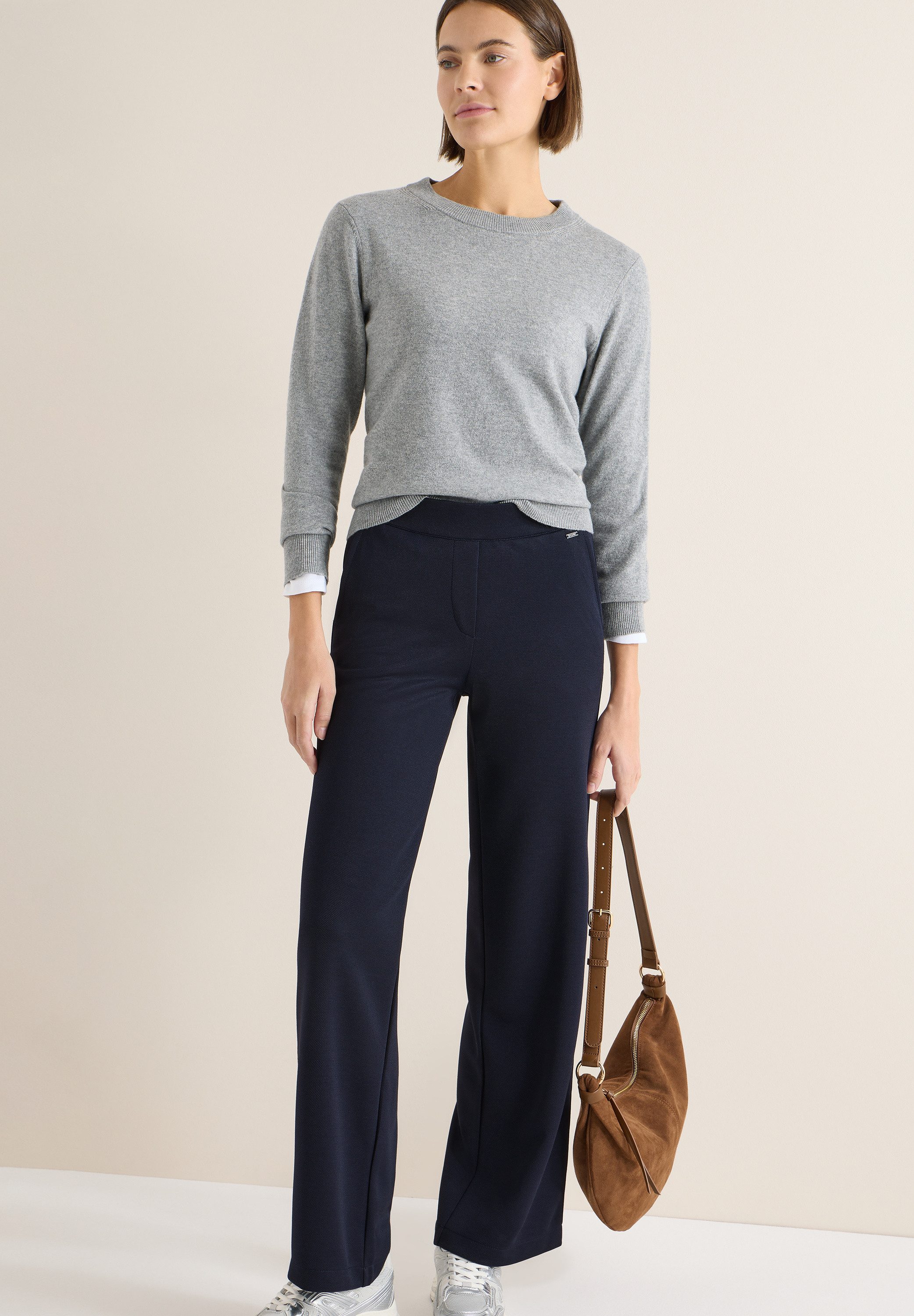 CECIL Stoffhose Style NEELE Wide Leg