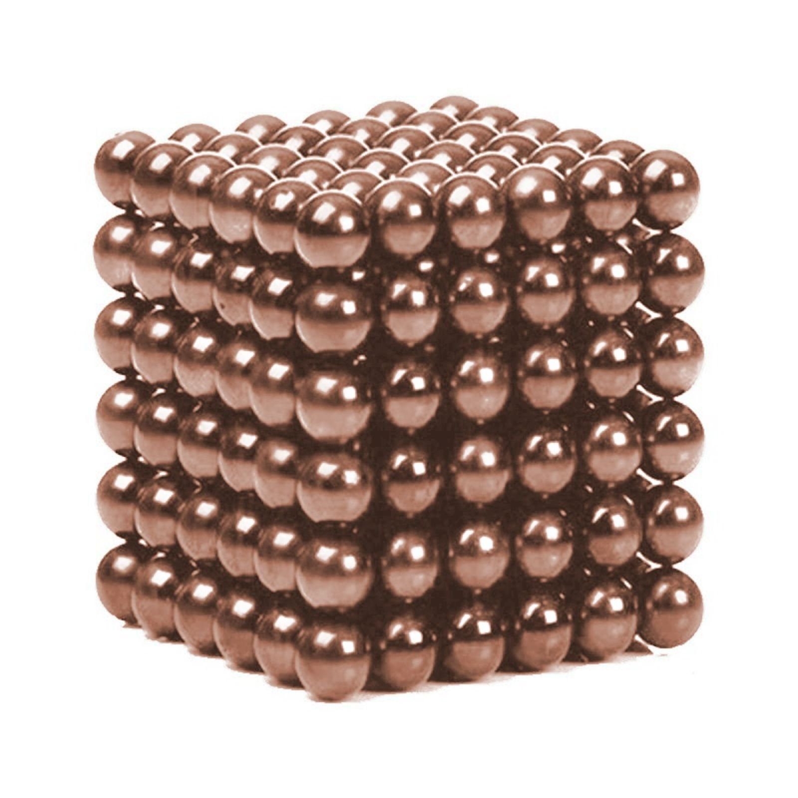 FurniSafe FurniSafe Neocube 5 mm Magnetkugeln rosegold Set mit 216 Kugeln Magnetspielbausteine