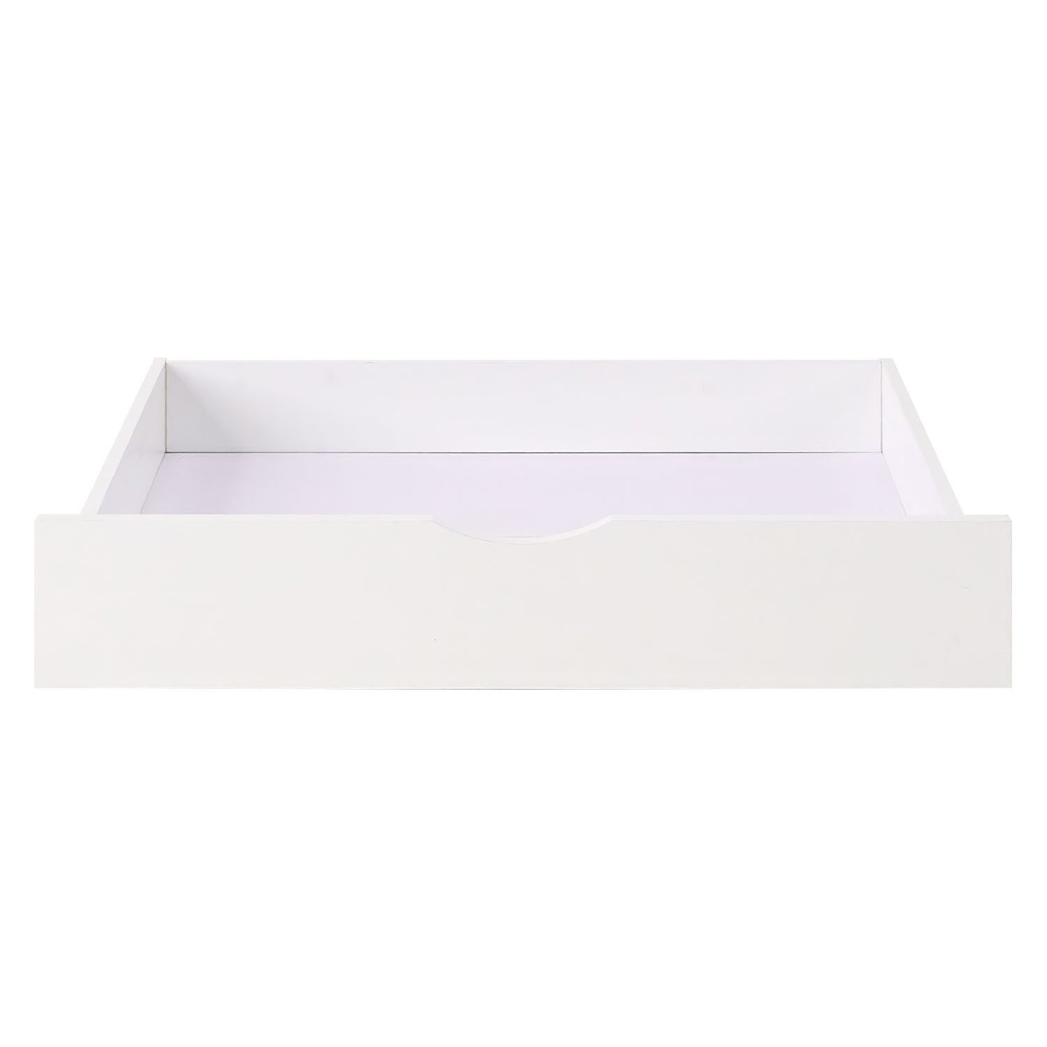Homestyle4u Bettschubkasten Unterbettkommode mit Rollen 2er Set Bettschublade BHT 83x63,5x16 Holz (Set, 2er Set), B/H/T 83x16x63 cm, Stauraum – Bild 5 von 5
