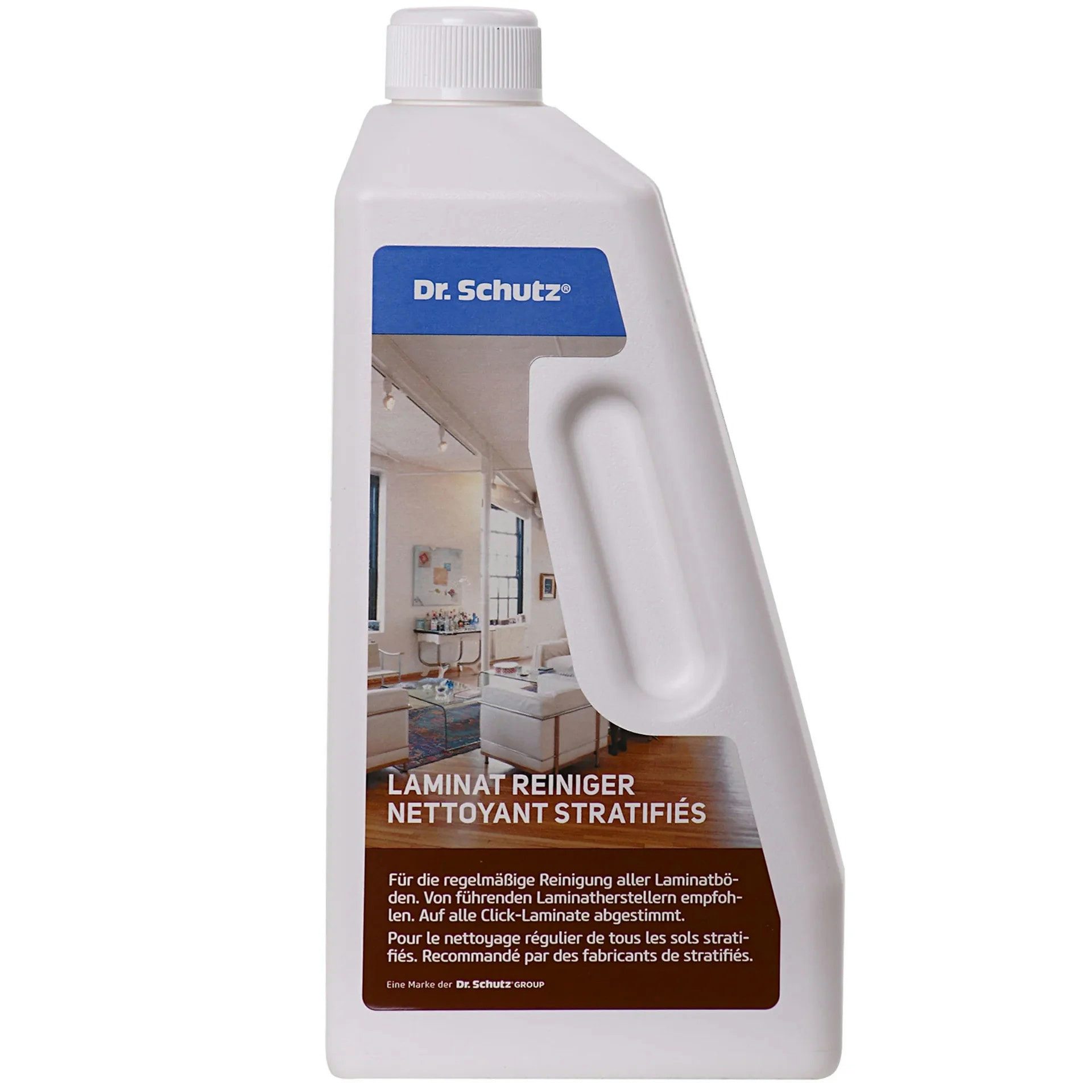 DR. SCHUTZ Laminat Reiniger 750ml Neutralreiniger für alle Laminatböden Universalreiniger (pH-neutral und streifenfrei)