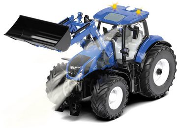 Siku RC-Traktor SIKU Control, New Holland T7.315 mit Frontlader (6797), inkl. Bluetooth App-Steuerung; mit Licht
