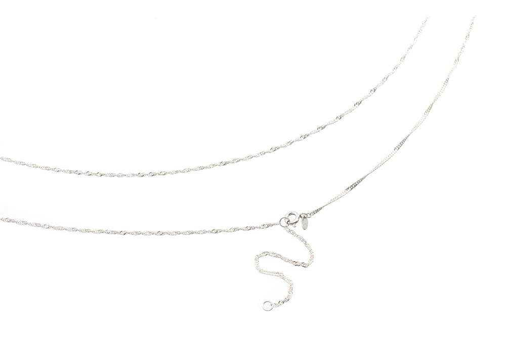 Silberkettenstore Bauchketten und Fußketten Set Bauchkette günstig online kaufen