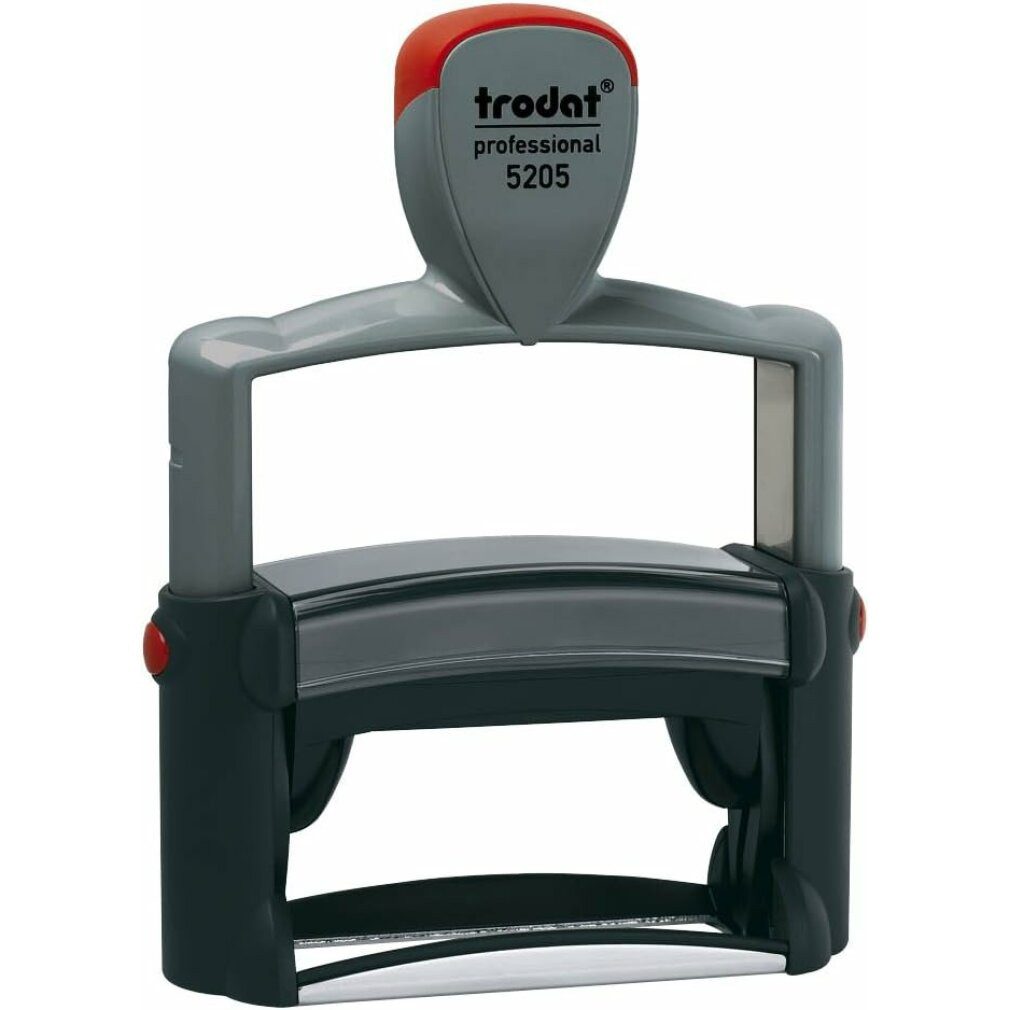 TRODAT Stempel Textstempel, individualisierbar 5205 selbstfärbend schwarz